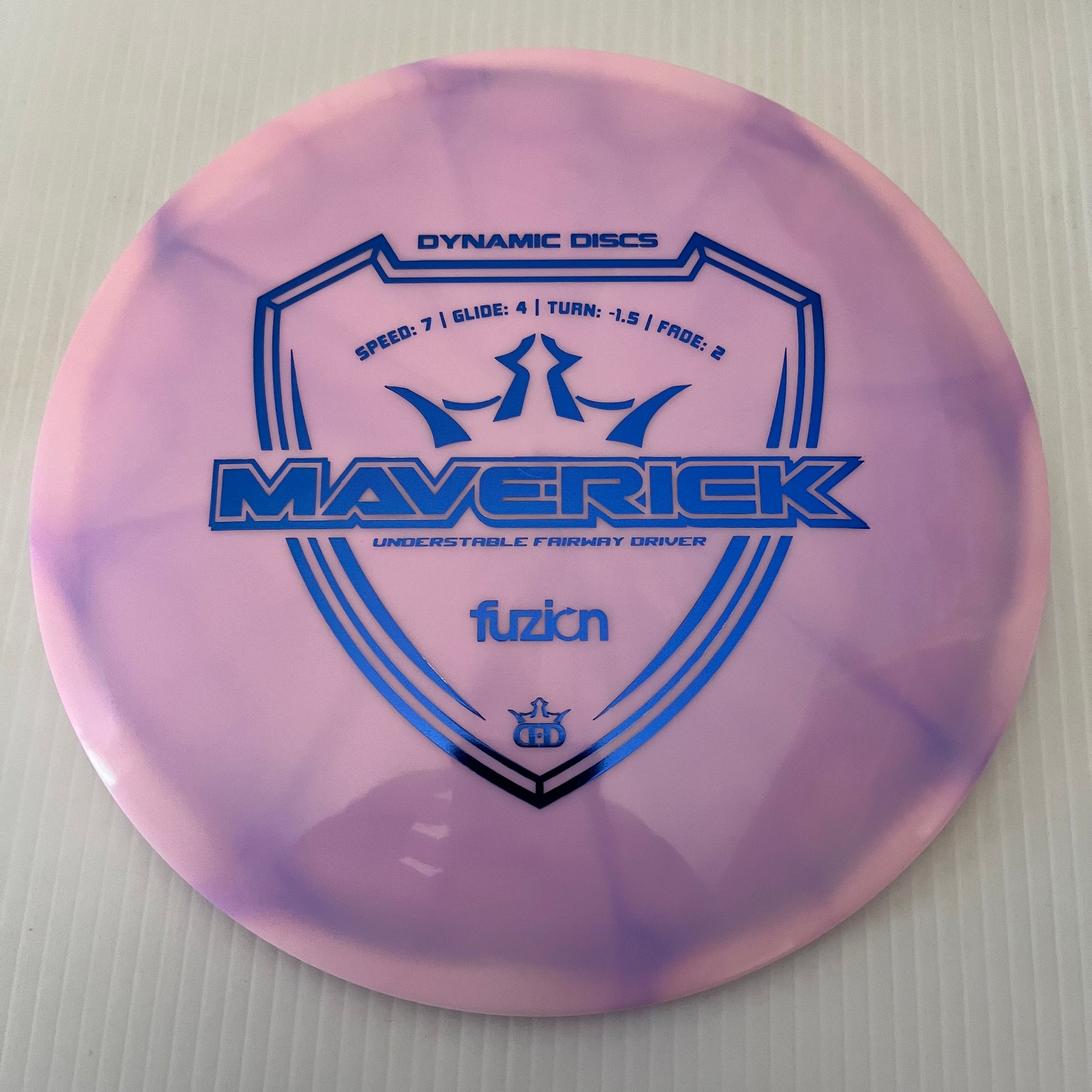 Dynamic Discs Fuzion Burst Maverick 7/4/-1.5/2