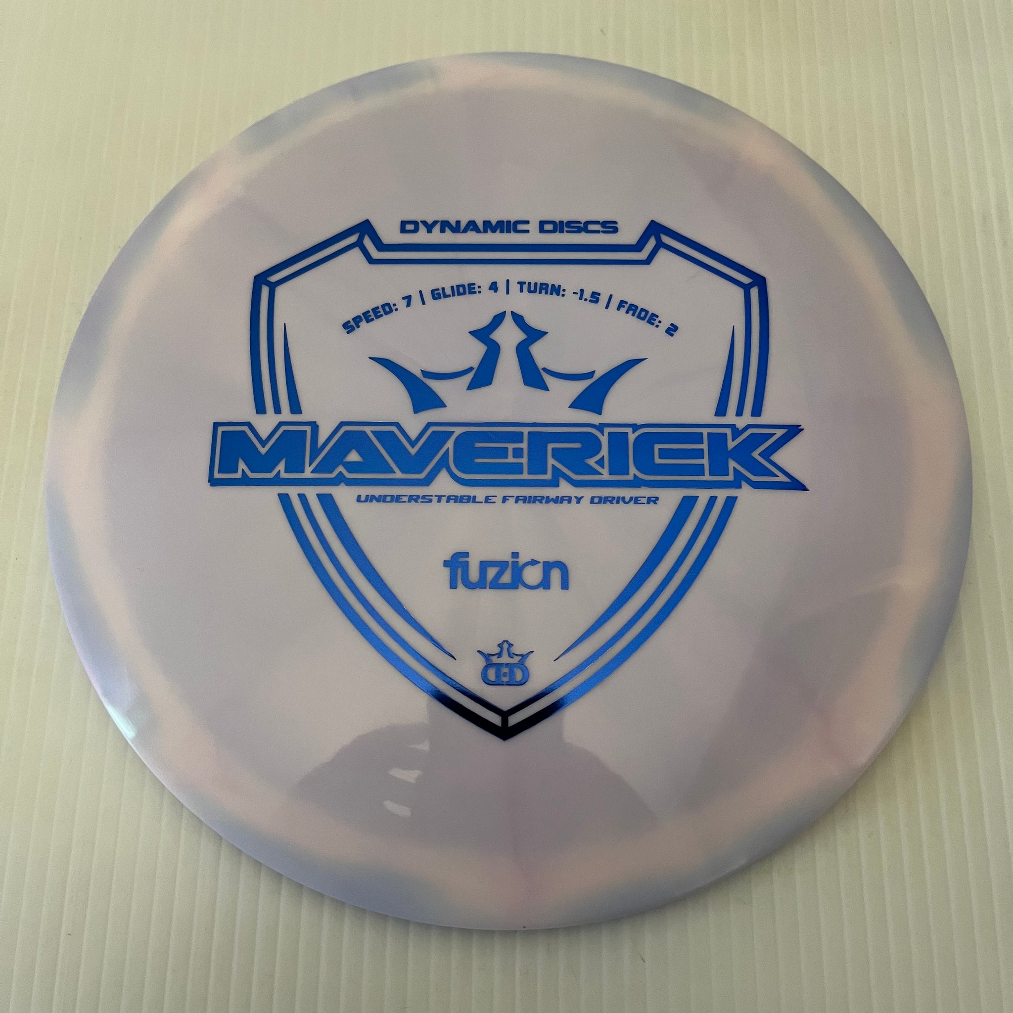 Dynamic Discs Fuzion Burst Maverick 7/4/-1.5/2