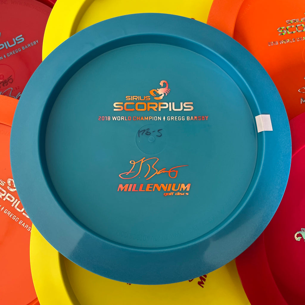 Millennium Discs 1x Gregg Barsby Bottom Stamp Sirius Scorpius 12/5/-1/3