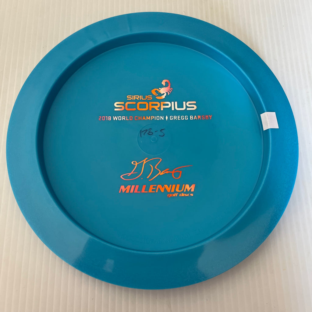 Millennium Discs 1x Gregg Barsby Bottom Stamp Sirius Scorpius 12/5/-1/3