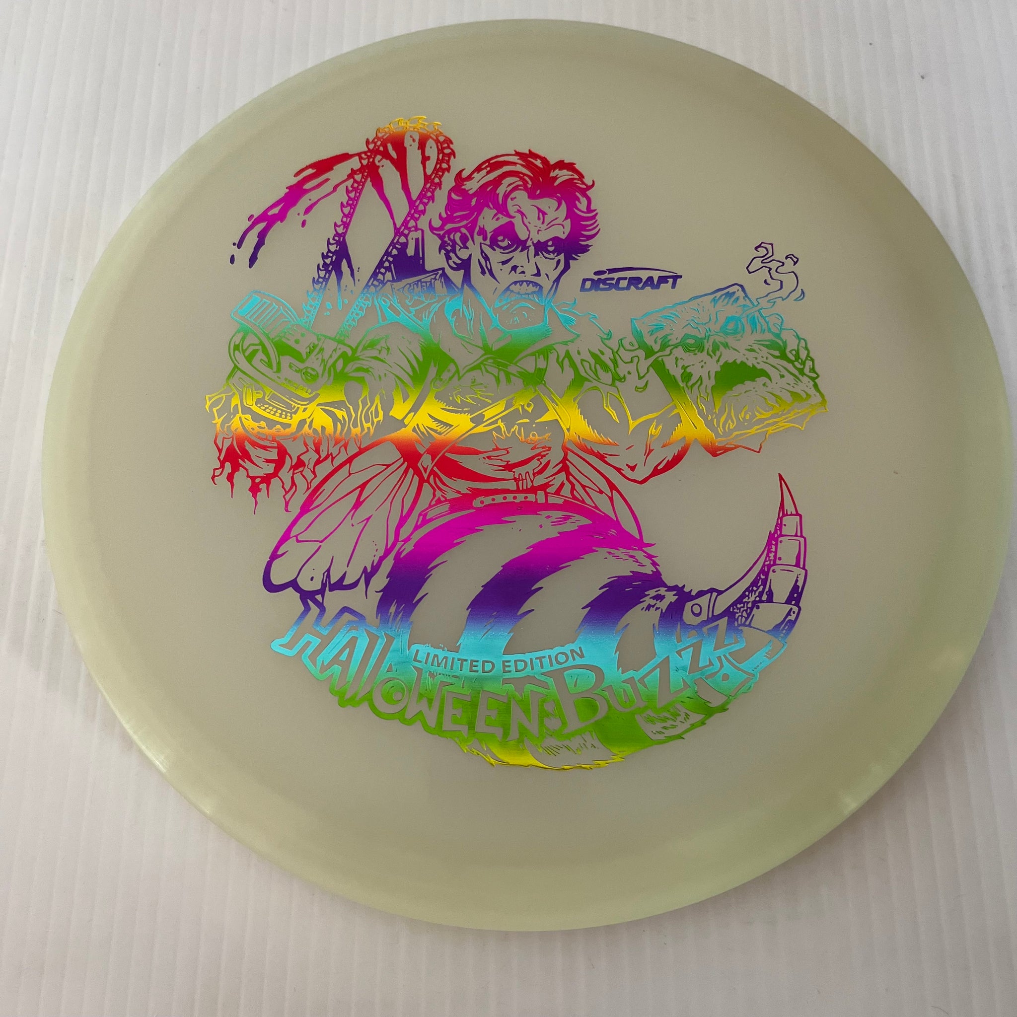 Discraft 2023 Halloween Evil Dead Themed Glow Z Buzzz 5/4/-1/1