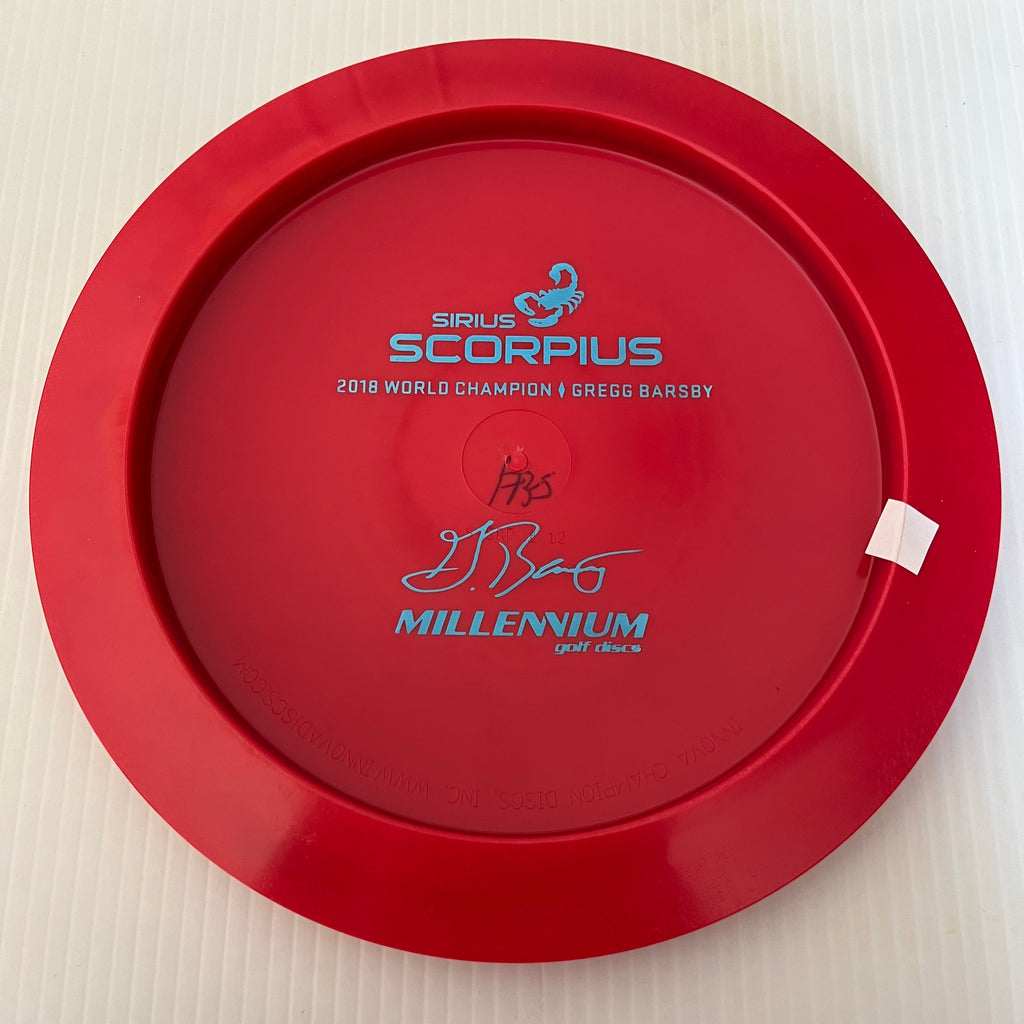 Millennium Discs 1x Gregg Barsby Bottom Stamp Sirius Scorpius 12/5/-1/3