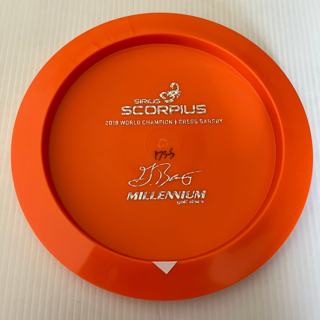 Millennium Discs 1x Gregg Barsby Bottom Stamp Sirius Scorpius 12/5/-1/3