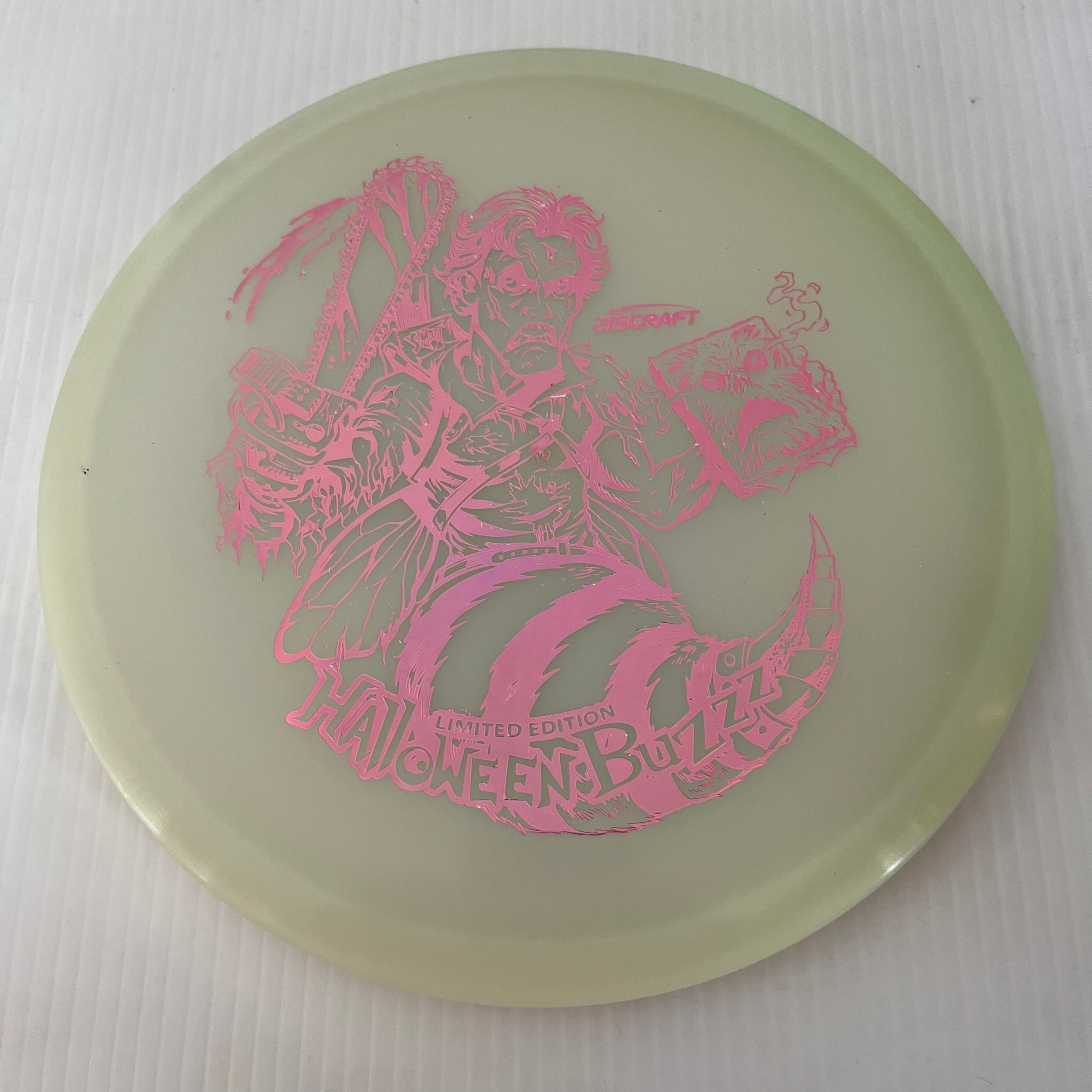 Discraft 2023 Halloween Evil Dead Themed Glow Z Buzzz 5/4/-1/1