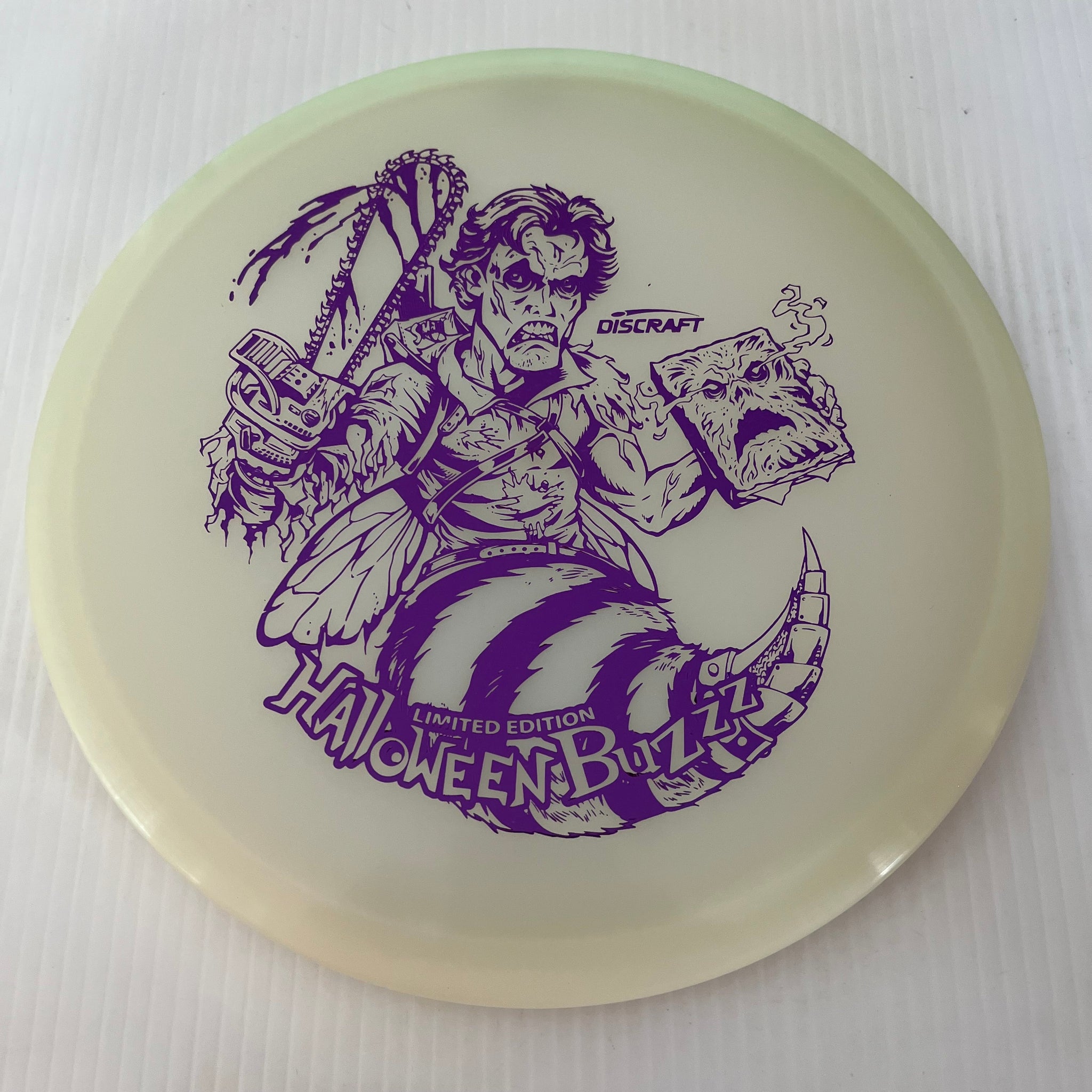 Discraft 2023 Halloween Evil Dead Themed Glow Z Buzzz 5/4/-1/1