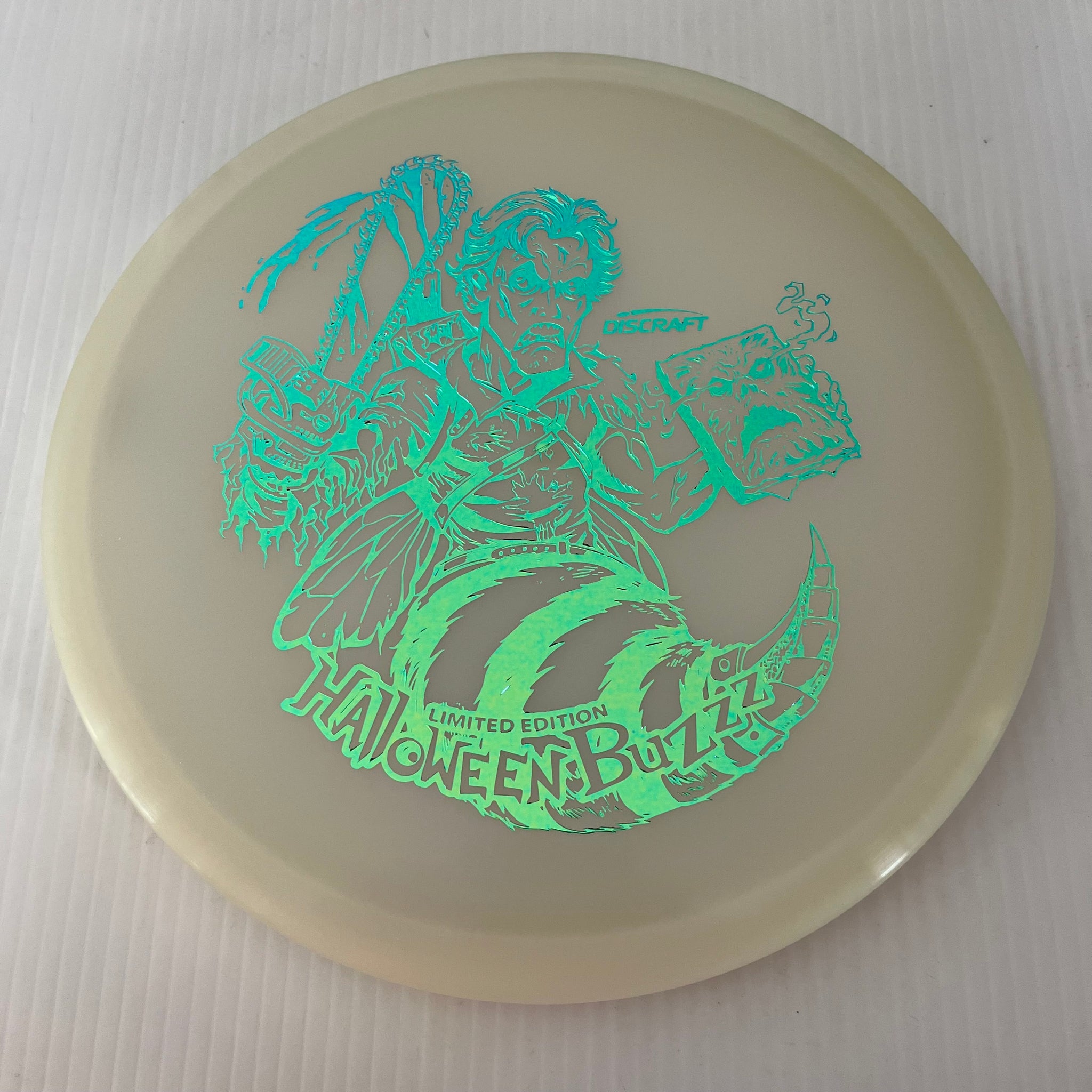 Discraft 2023 Halloween Evil Dead Themed Glow Z Buzzz 5/4/-1/1