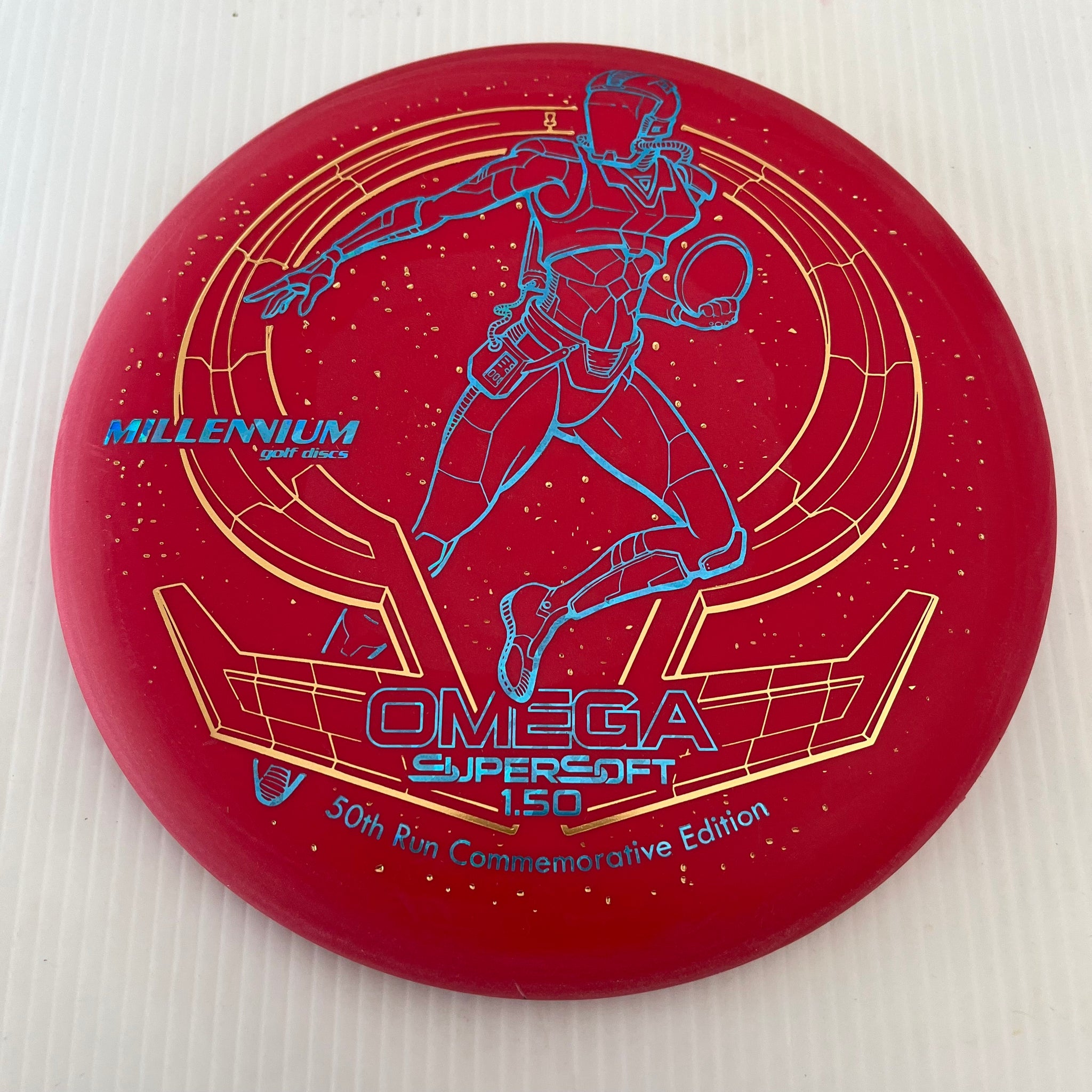 Millennium Discs 50th Run Commemorative Edition Omega SuperSoft 1.50 2/3/0/0