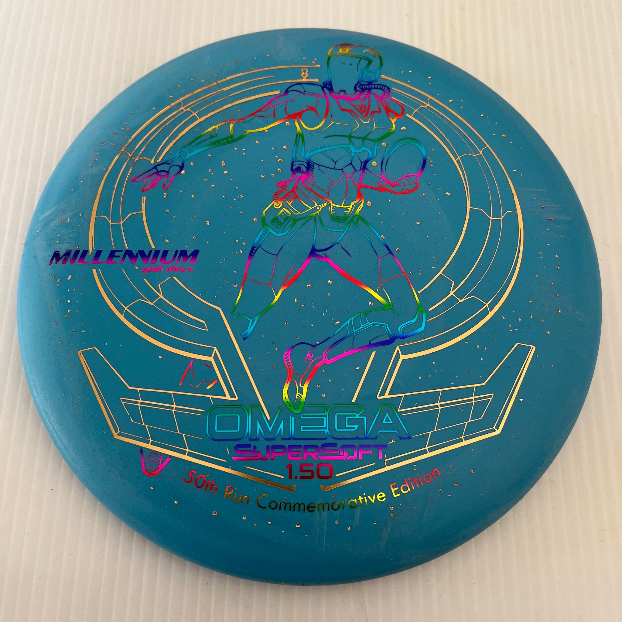Millennium Discs 50th Run Commemorative Edition Omega SuperSoft 1.50 2/3/0/0