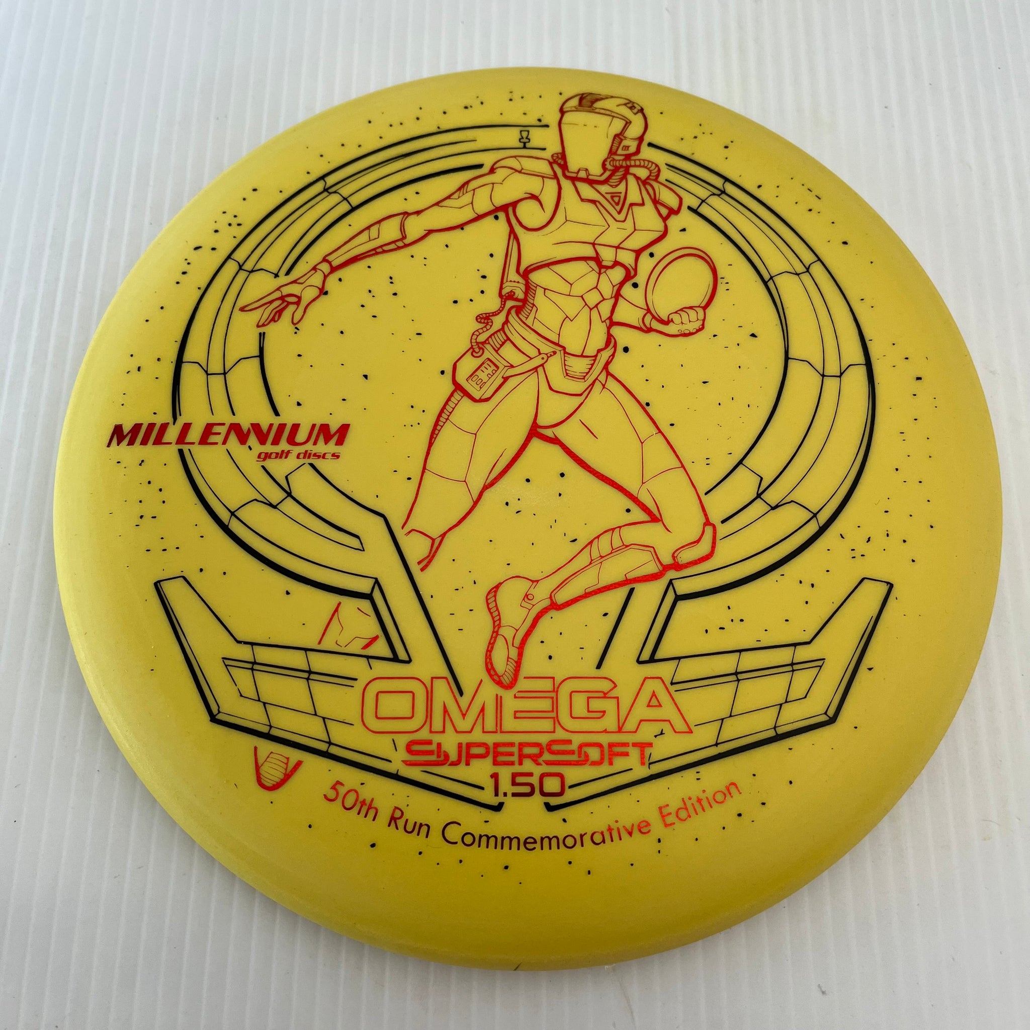 Millennium Discs 50th Run Commemorative Edition Omega SuperSoft 1.50 2/3/0/0