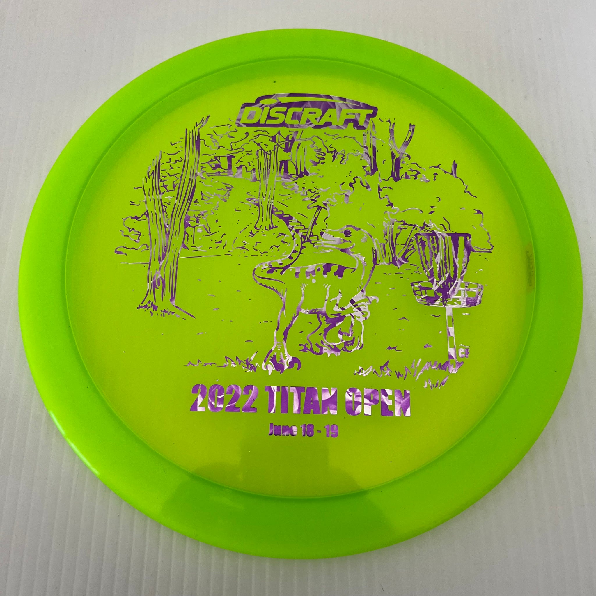 Discraft 2022 Titan Open Z Raptor 9/4/0/3
