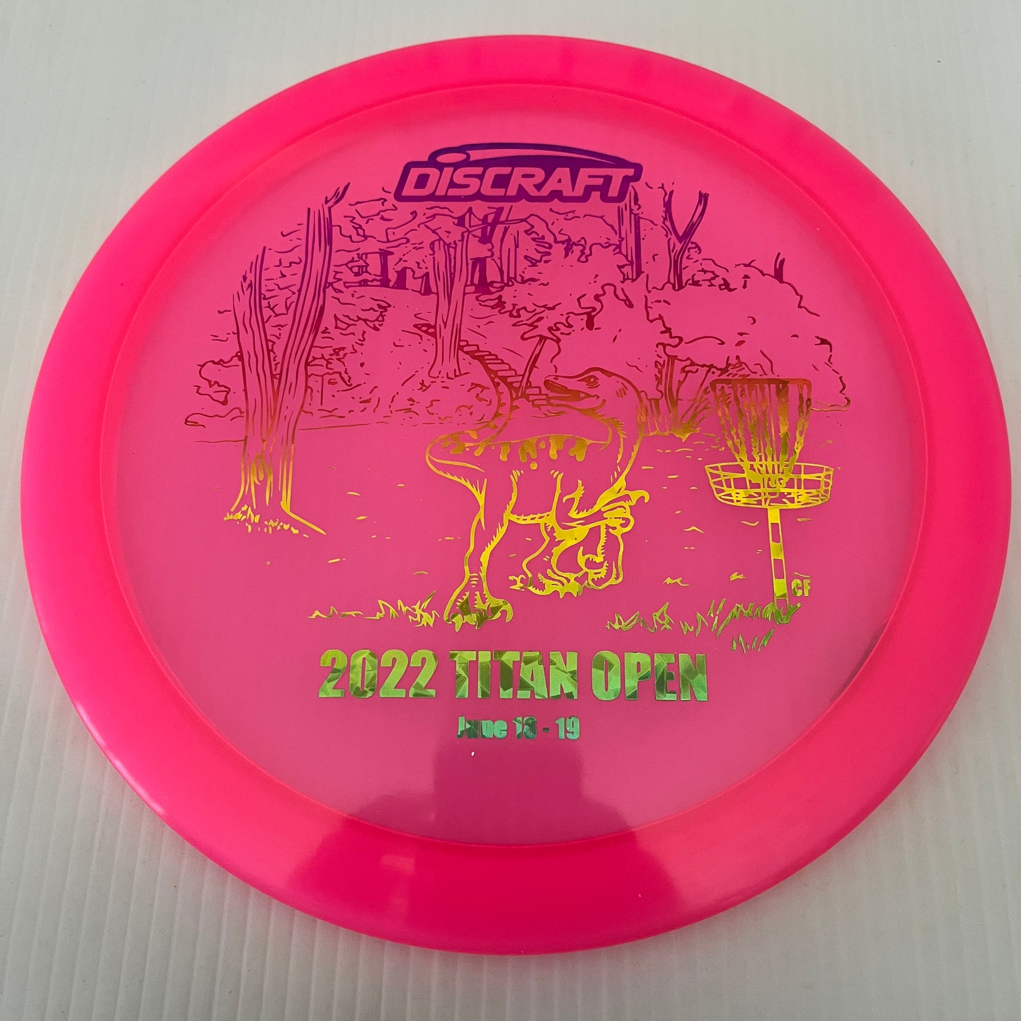Discraft 2022 Titan Open Z Raptor 9/4/0/3