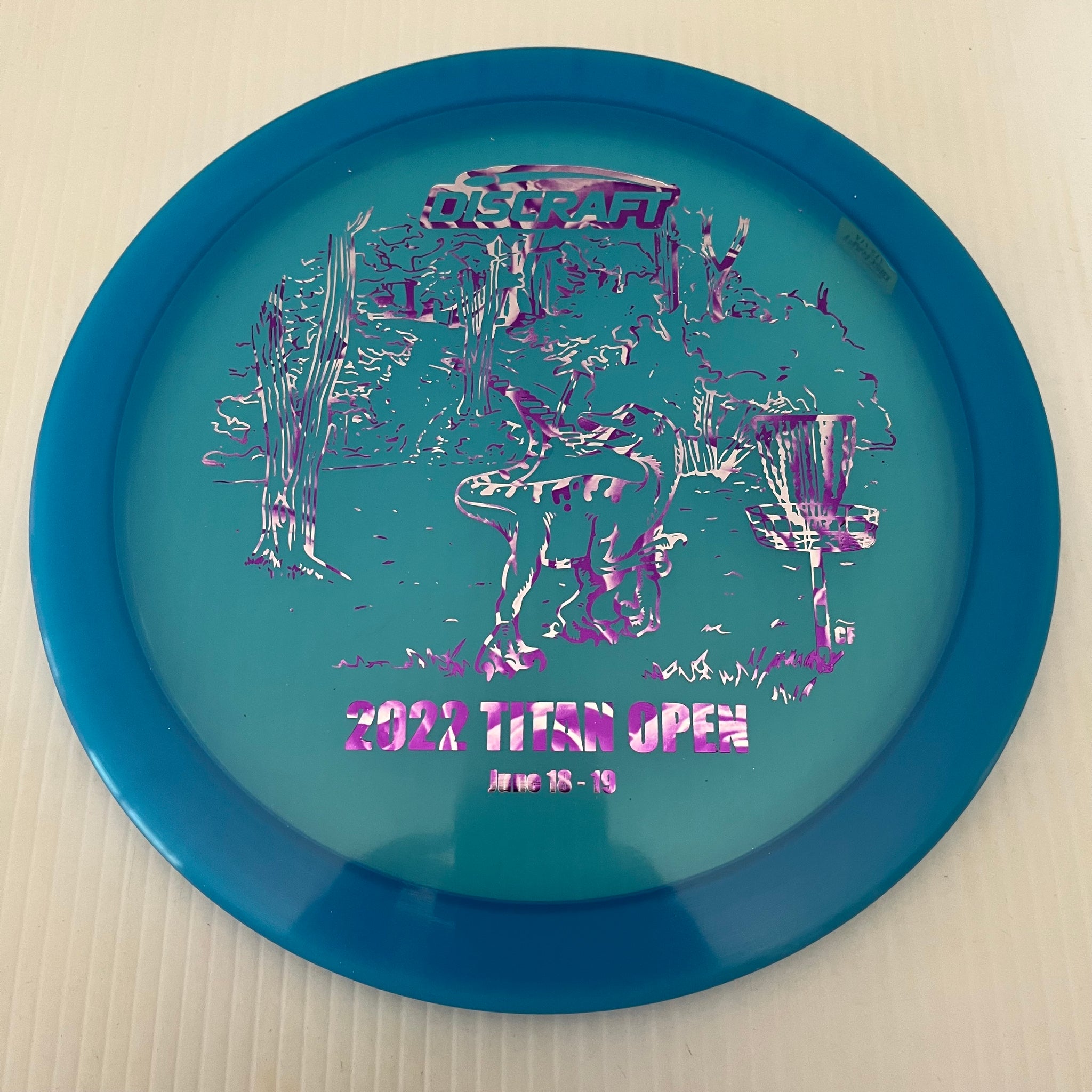 Discraft 2022 Titan Open Z Raptor 9/4/0/3