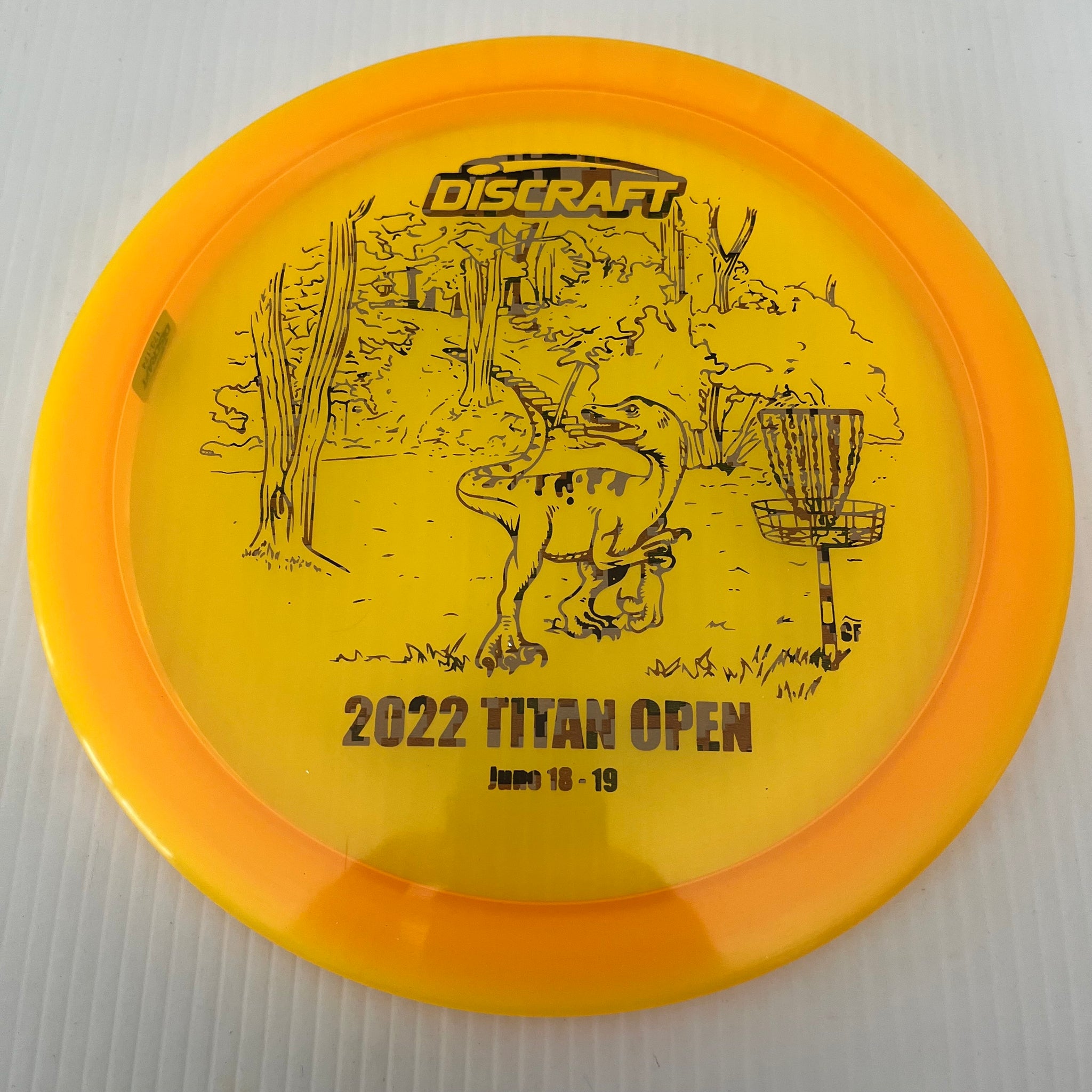 Discraft 2022 Titan Open Z Raptor 9/4/0/3