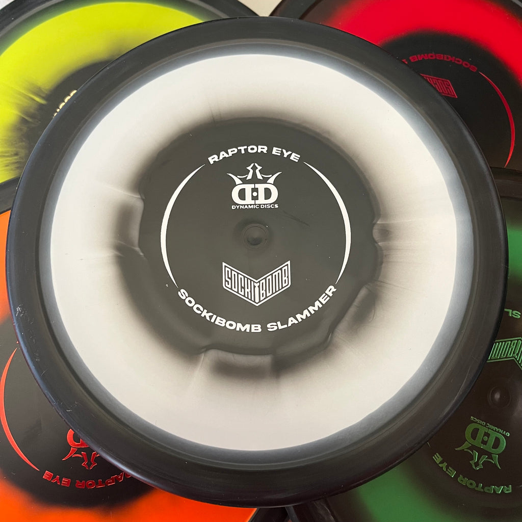 Dynamic Discs Raptor Eye Sockibomb Slammer 3/1/0.5/4