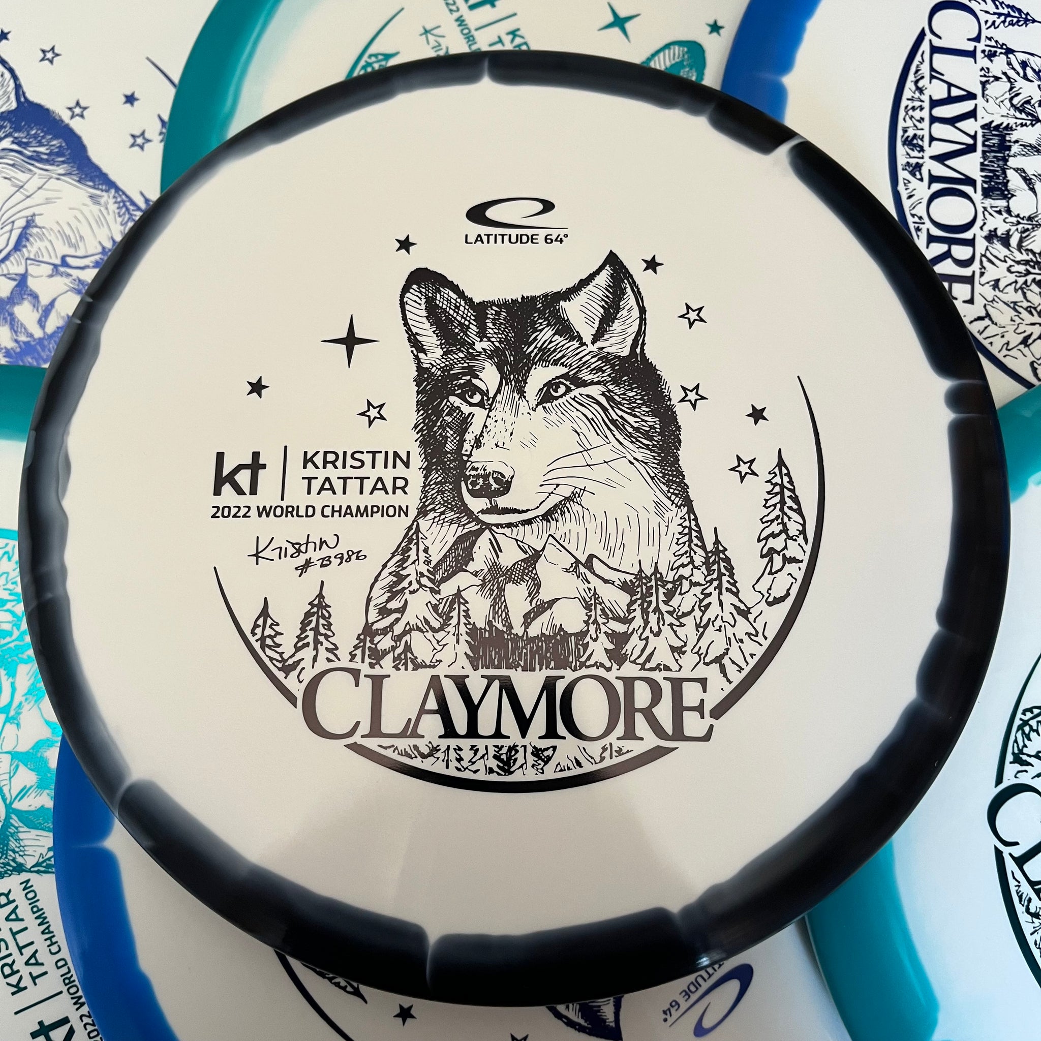 Latitude 64° 2023 Kristin Tattar Team Series Gold Orbit Claymore 5/5/-1/1