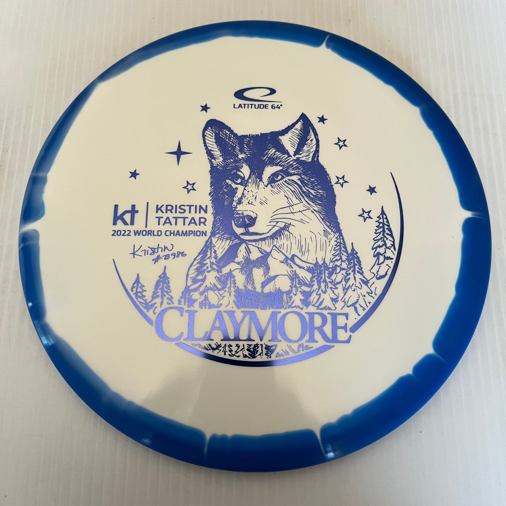 Latitude 64° 2023 Kristin Tattar Team Series Gold Orbit Claymore 5/5/-1/1