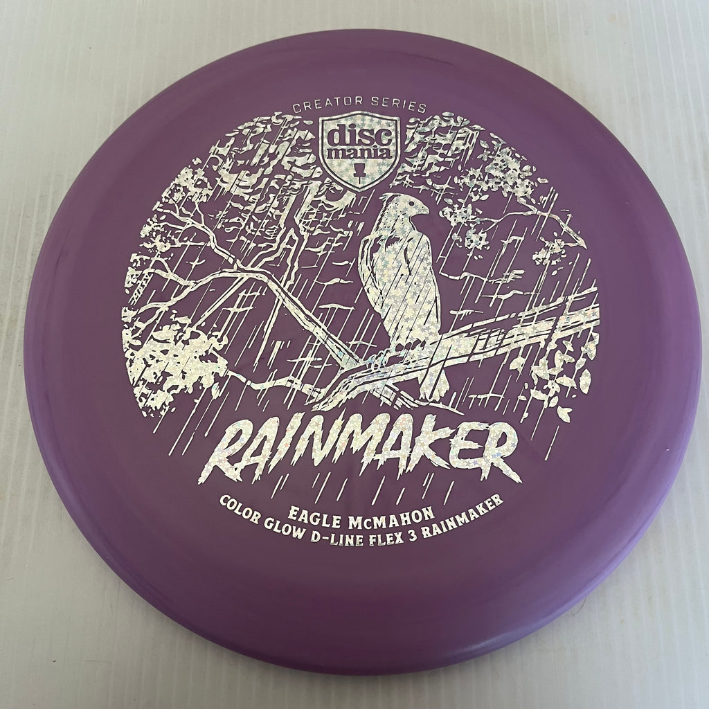 Discmania 2023 Eagle McMahon Creator Series Flex 3 Color Glow D-Line Rainmaker 2/3/0/0.5