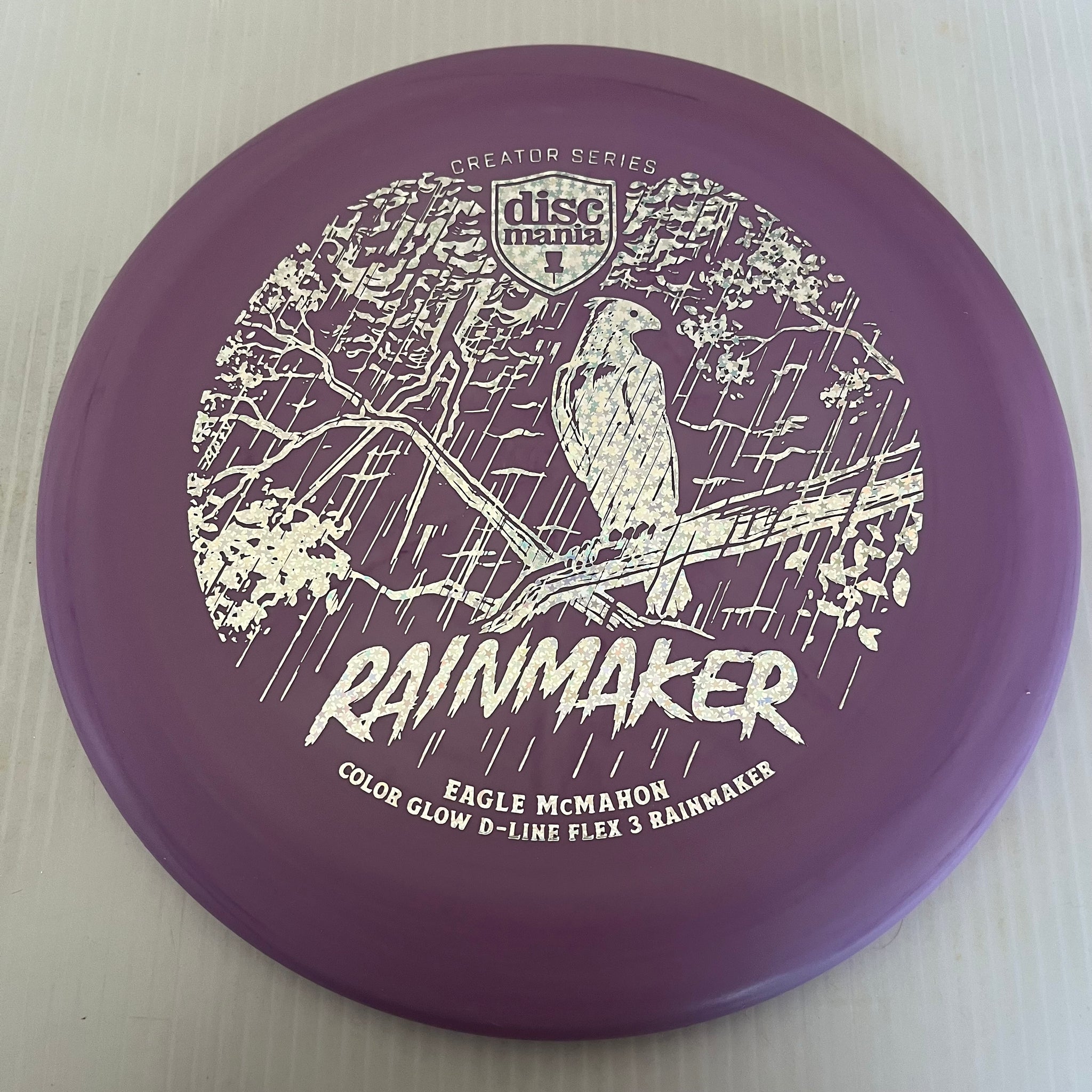Discmania 2023 Eagle McMahon Creator Series Flex 3 Color Glow D-Line Rainmaker 2/3/0/0.5