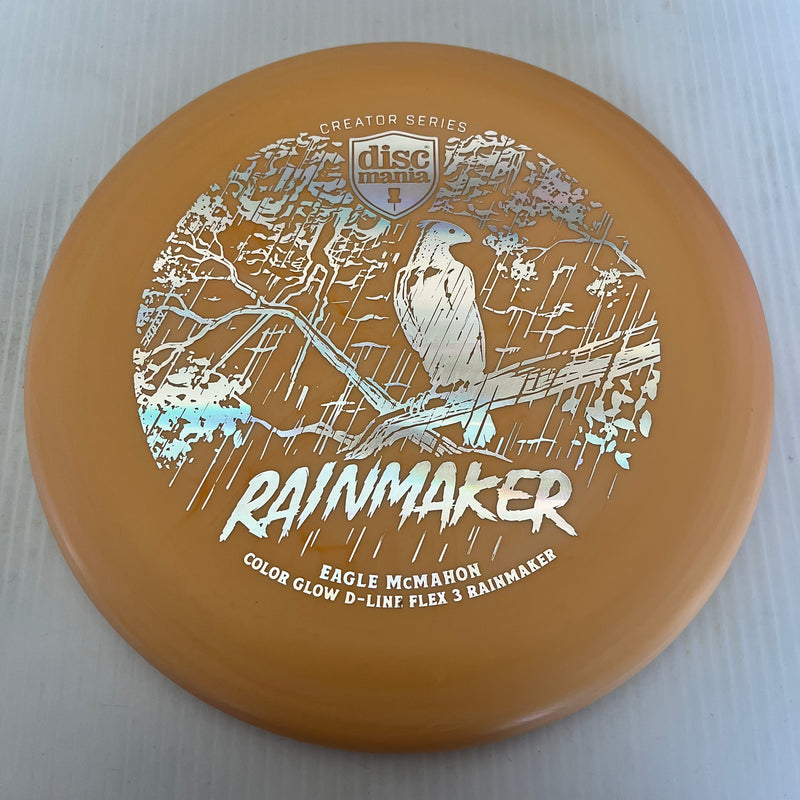 Discmania 2023 Eagle McMahon Creator Series Flex 3 Color Glow D-Line Rainmaker 2/3/0/0.5