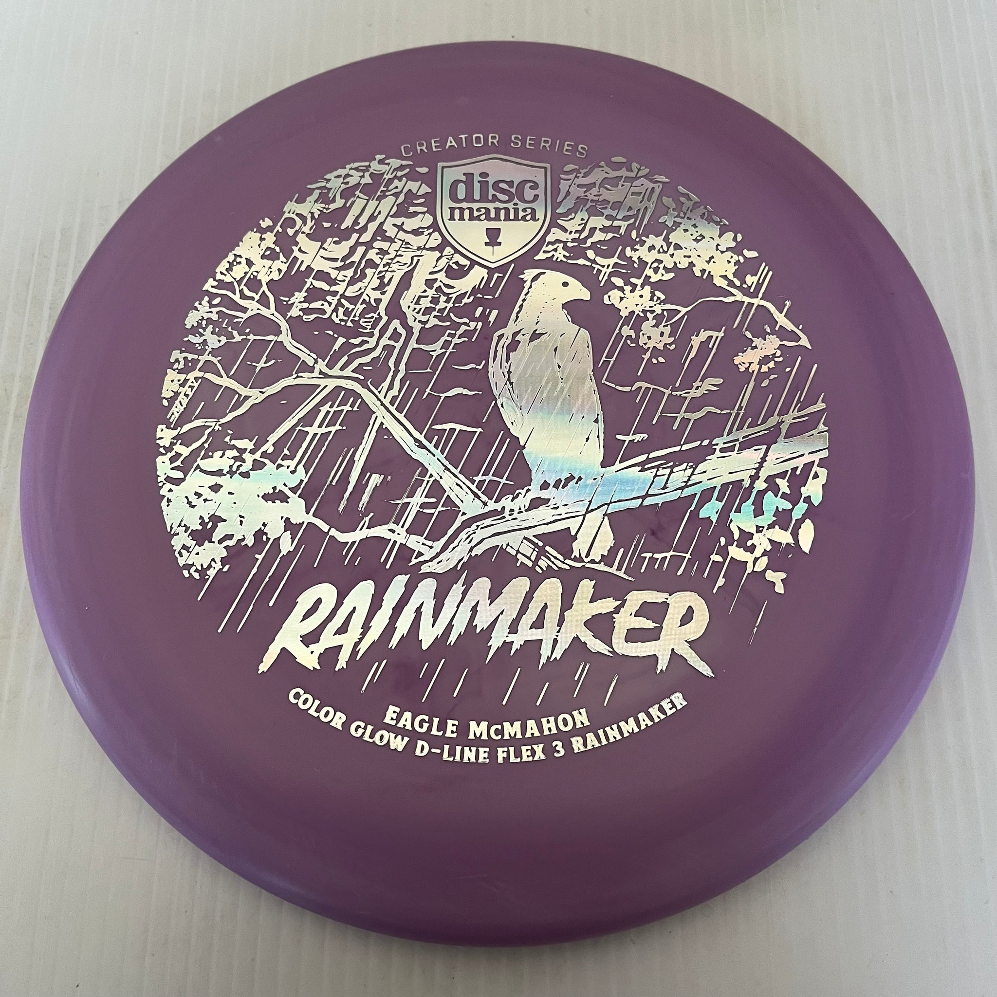 Discmania 2023 Eagle McMahon Creator Series Flex 3 Color Glow D-Line Rainmaker 2/3/0/0.5