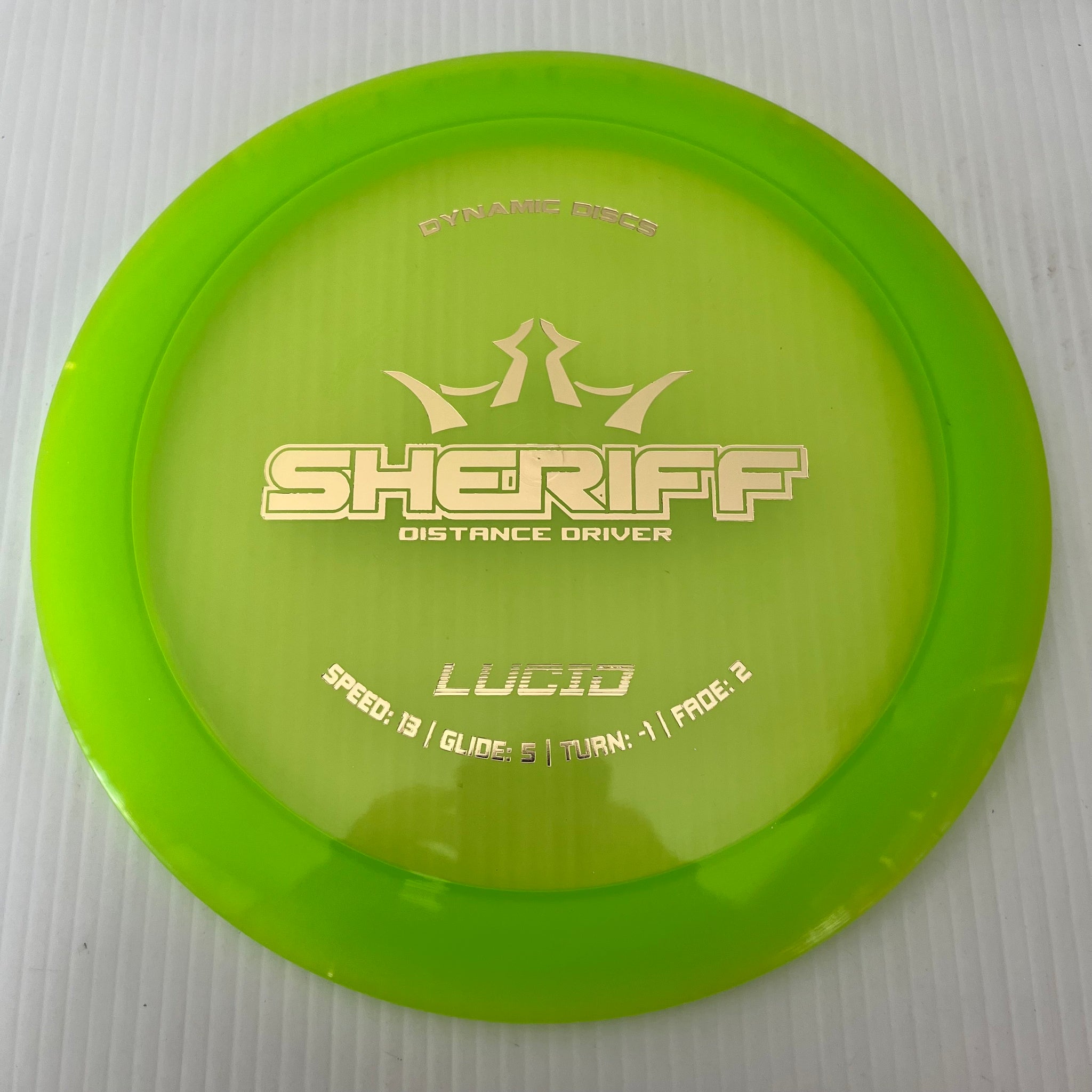 Dynamic Discs Lucid Sheriff 13/5/-1/2