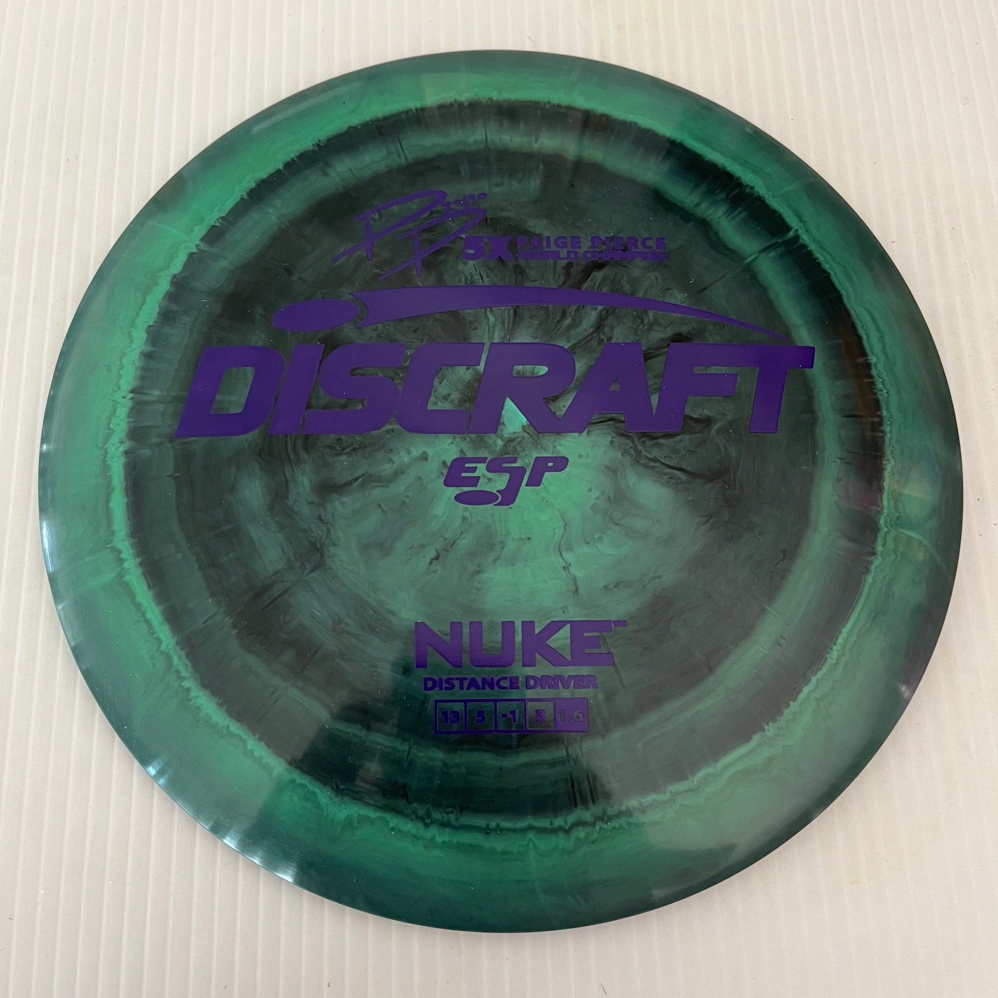Discraft 5x Paige Pierce ESP Nuke 13/5/-1/3 (173-174g)