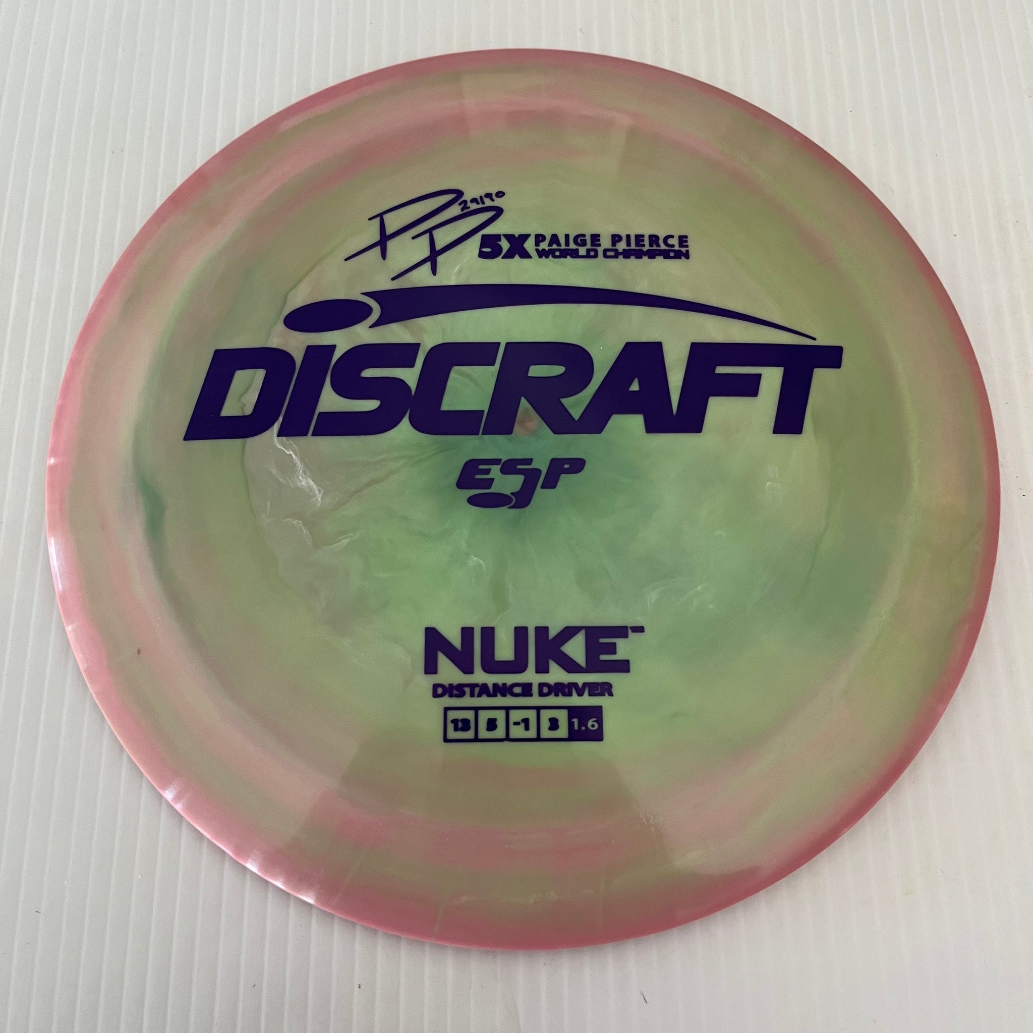 Discraft 5x Paige Pierce ESP Nuke 13/5/-1/3 (173-174g)
