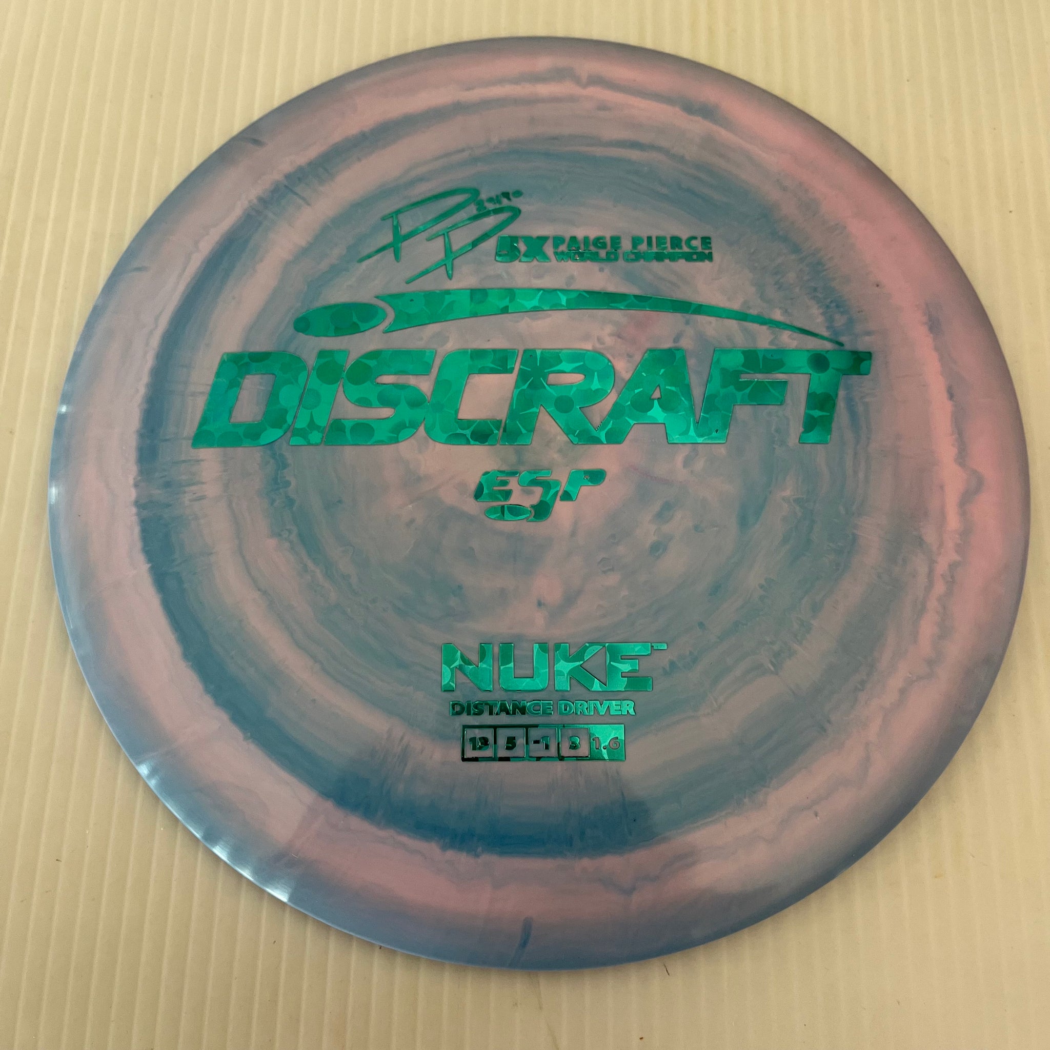 Discraft 5x Paige Pierce ESP Nuke 13/5/-1/3 (173-174g)