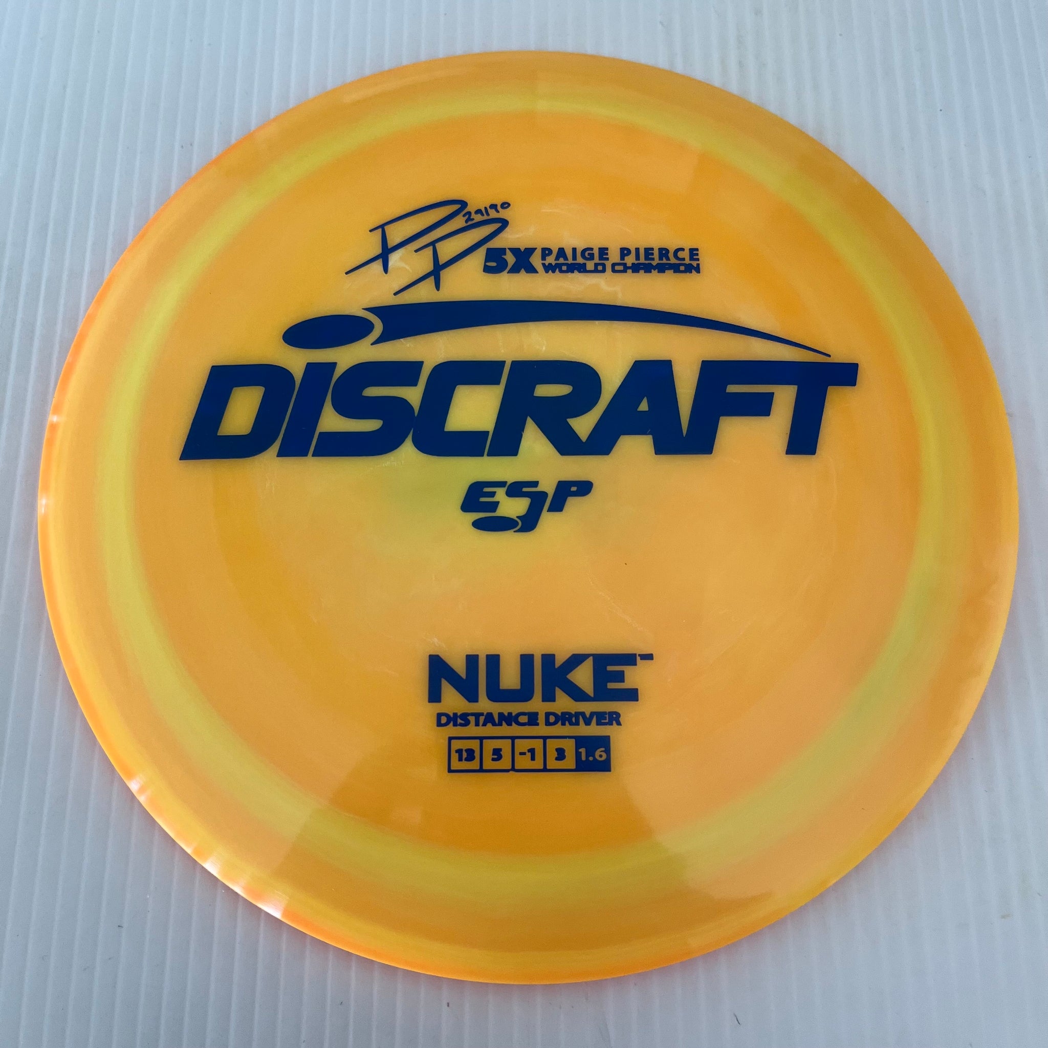 Discraft 5x Paige Pierce ESP Nuke 13/5/-1/3 (173-174g)