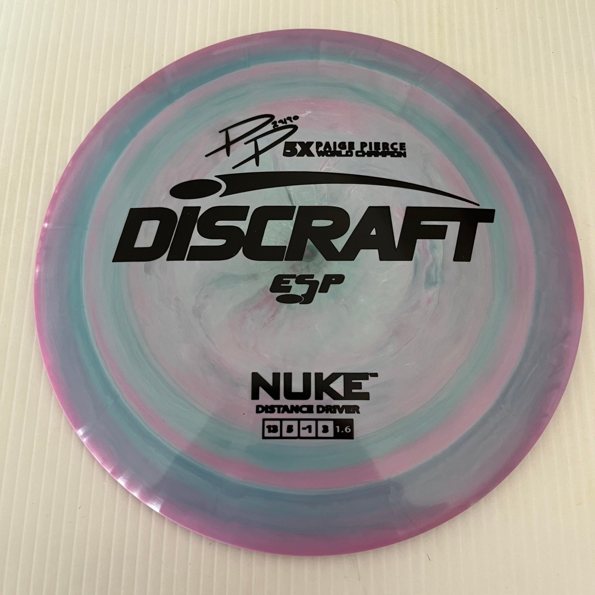 Discraft 5x Paige Pierce ESP Nuke 13/5/-1/3 (173-174g)