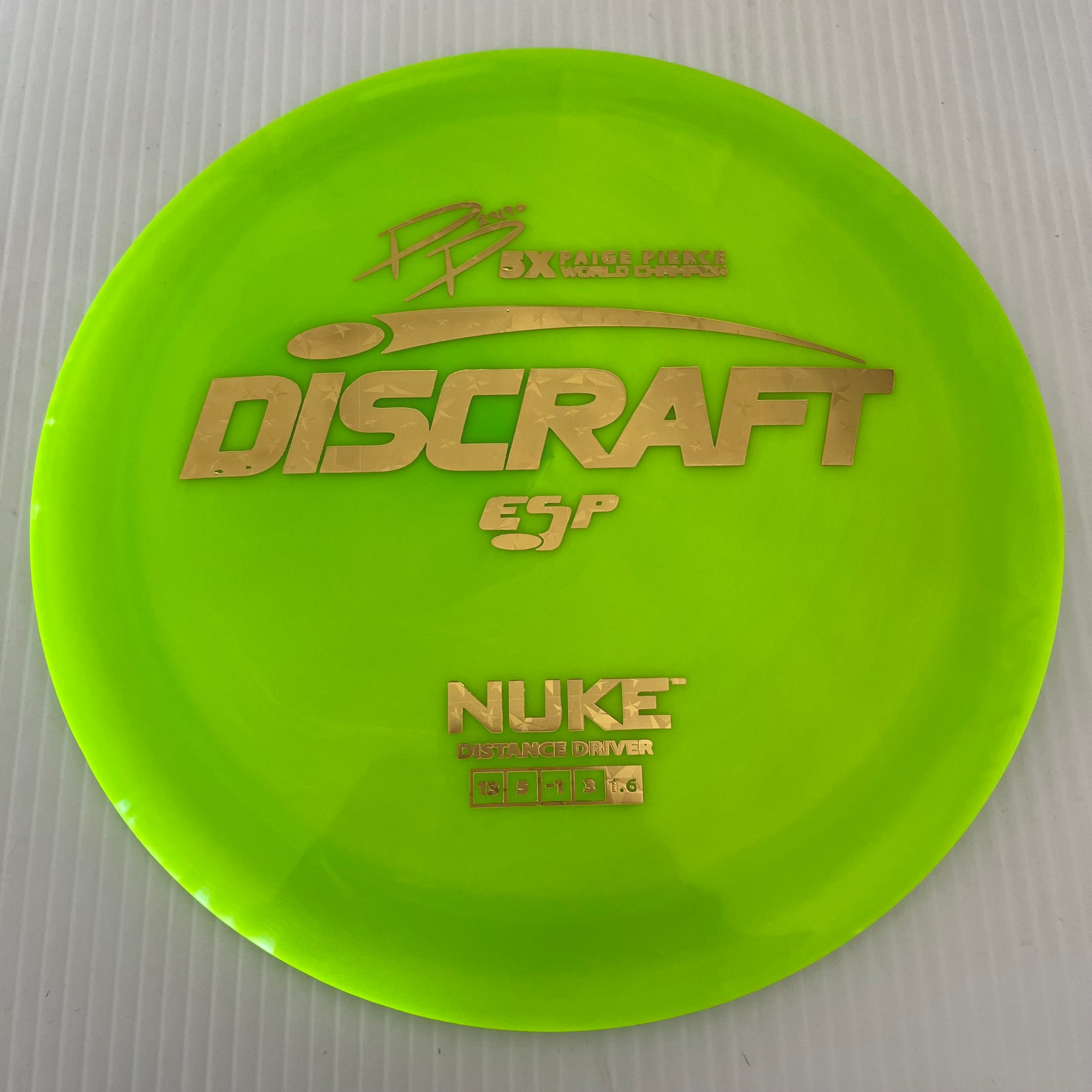 Discraft 5x Paige Pierce ESP Nuke 13/5/-1/3 (173-174g)