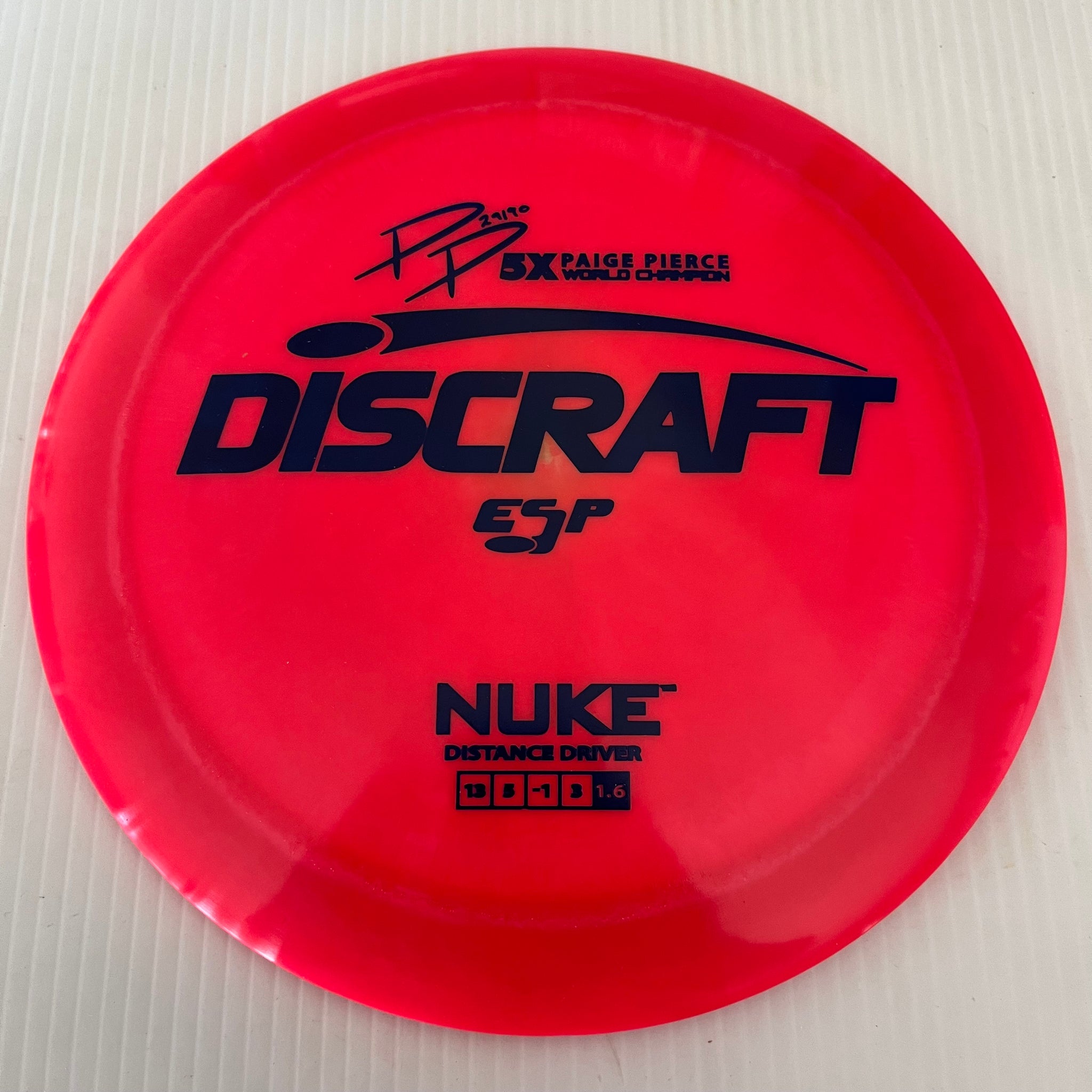 Discraft 5x Paige Pierce ESP Nuke 13/5/-1/3 (173-174g)