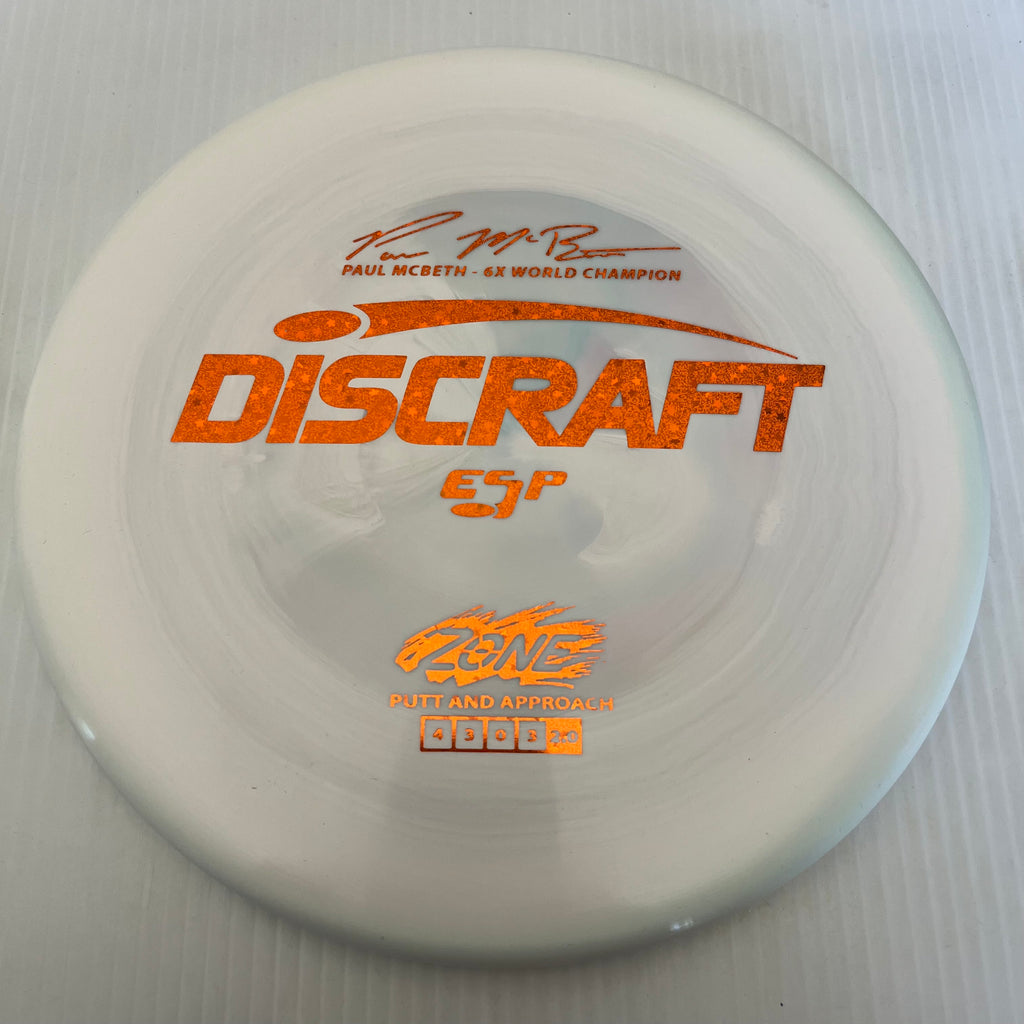 Discraft 6x Paul McBeth Swirly ESP Zone 4/3/0/3