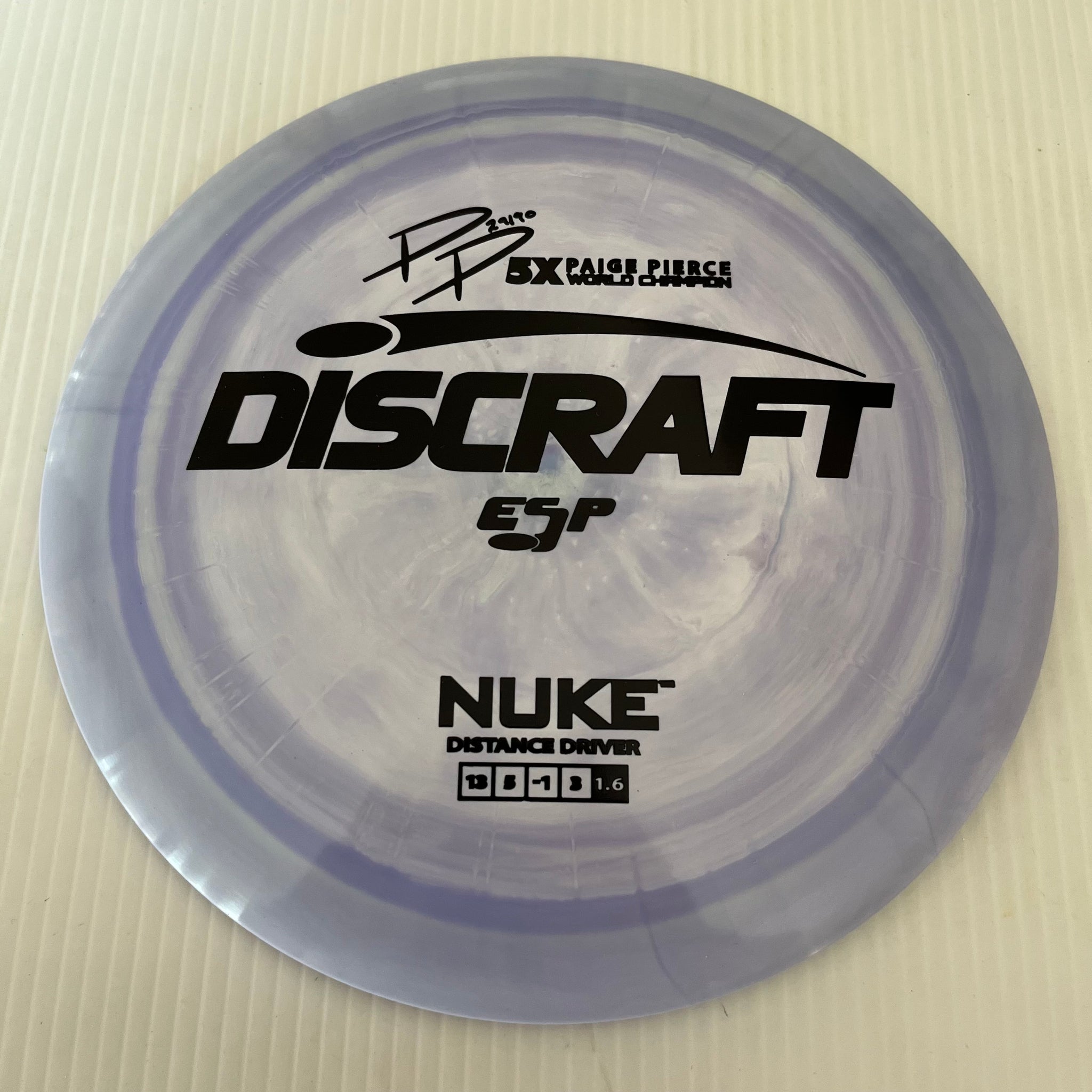 Discraft 5x Paige Pierce ESP Nuke 13/5/-1/3 (173-174g)