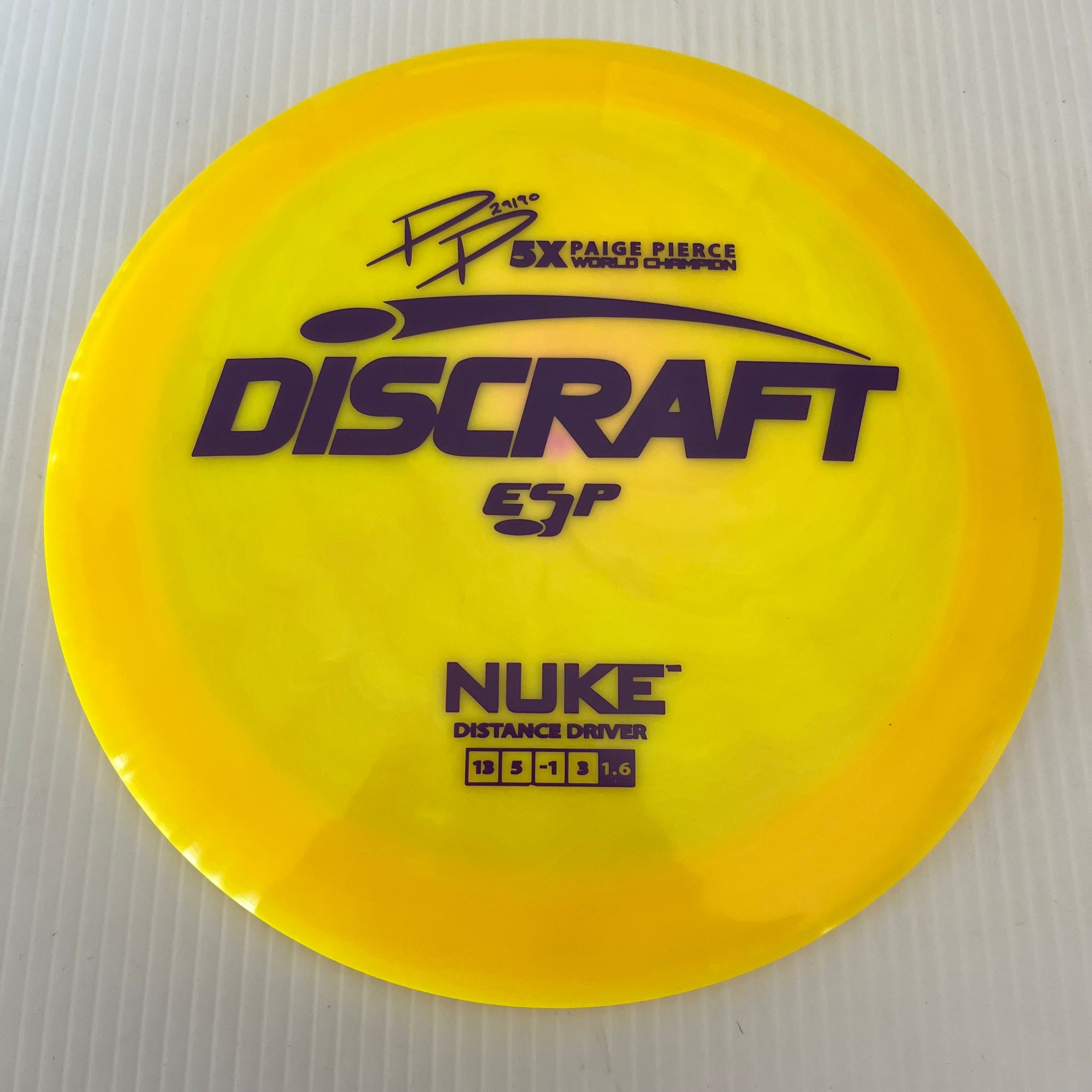 Discraft 5x Paige Pierce ESP Nuke 13/5/-1/3 (173-174g)