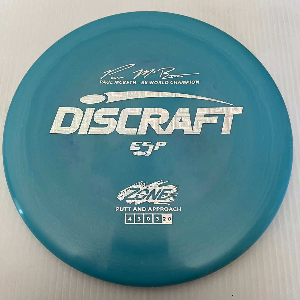 Discraft 6x Paul McBeth Swirly ESP Zone 4/3/0/3