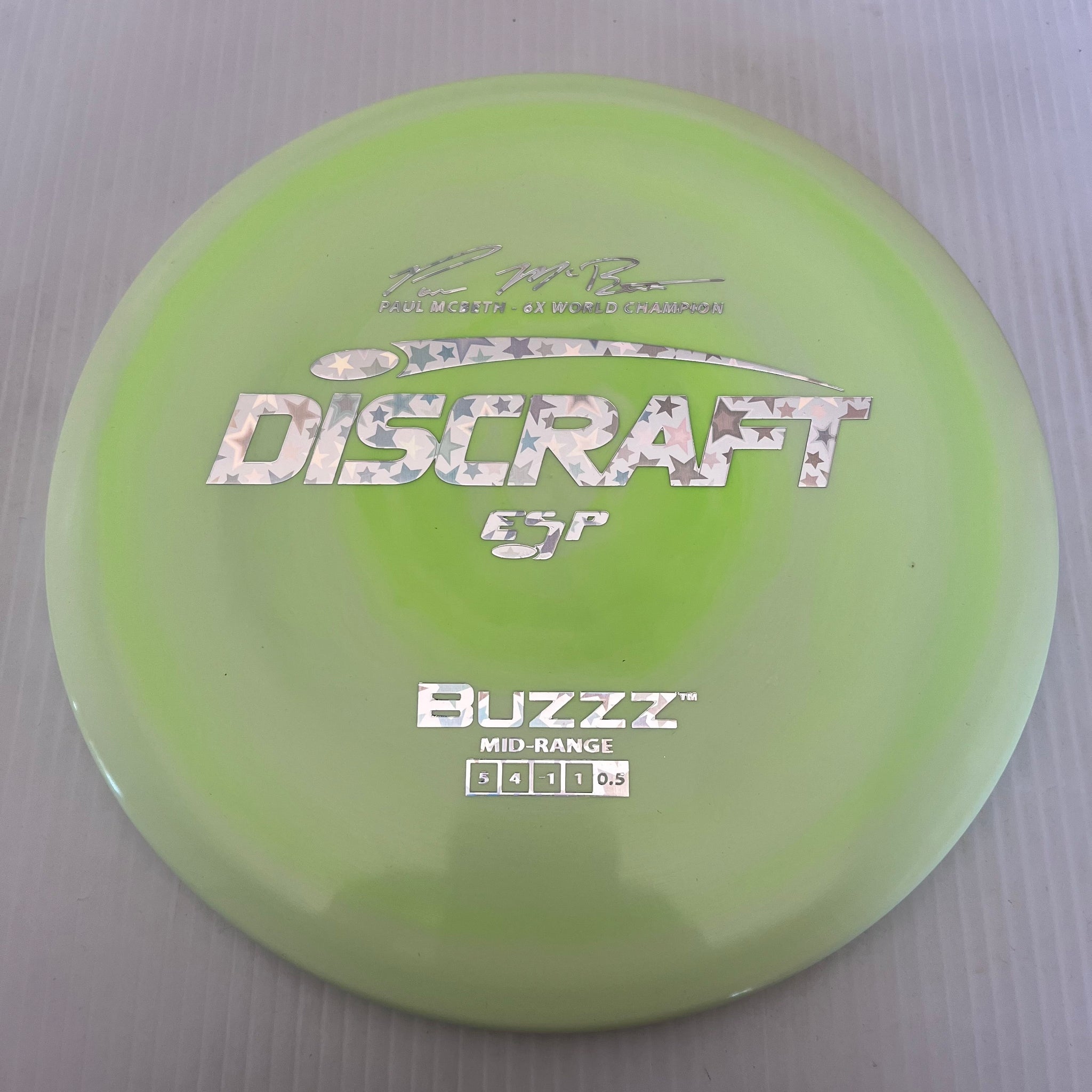 Discraft 6x Paul McBeth ESP Buzzz 5/4/-1/1 (177+g)