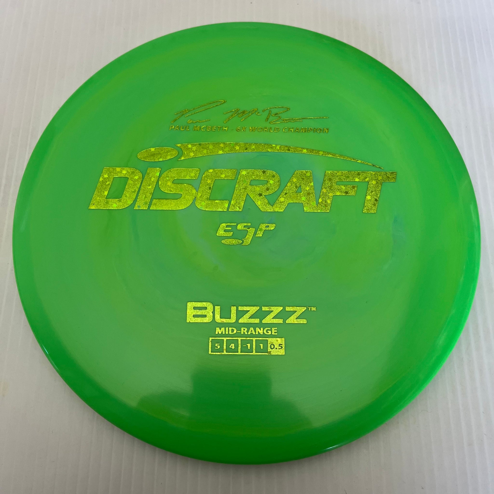 Discraft 6x Paul McBeth ESP Buzzz 5/4/-1/1 (177+g)