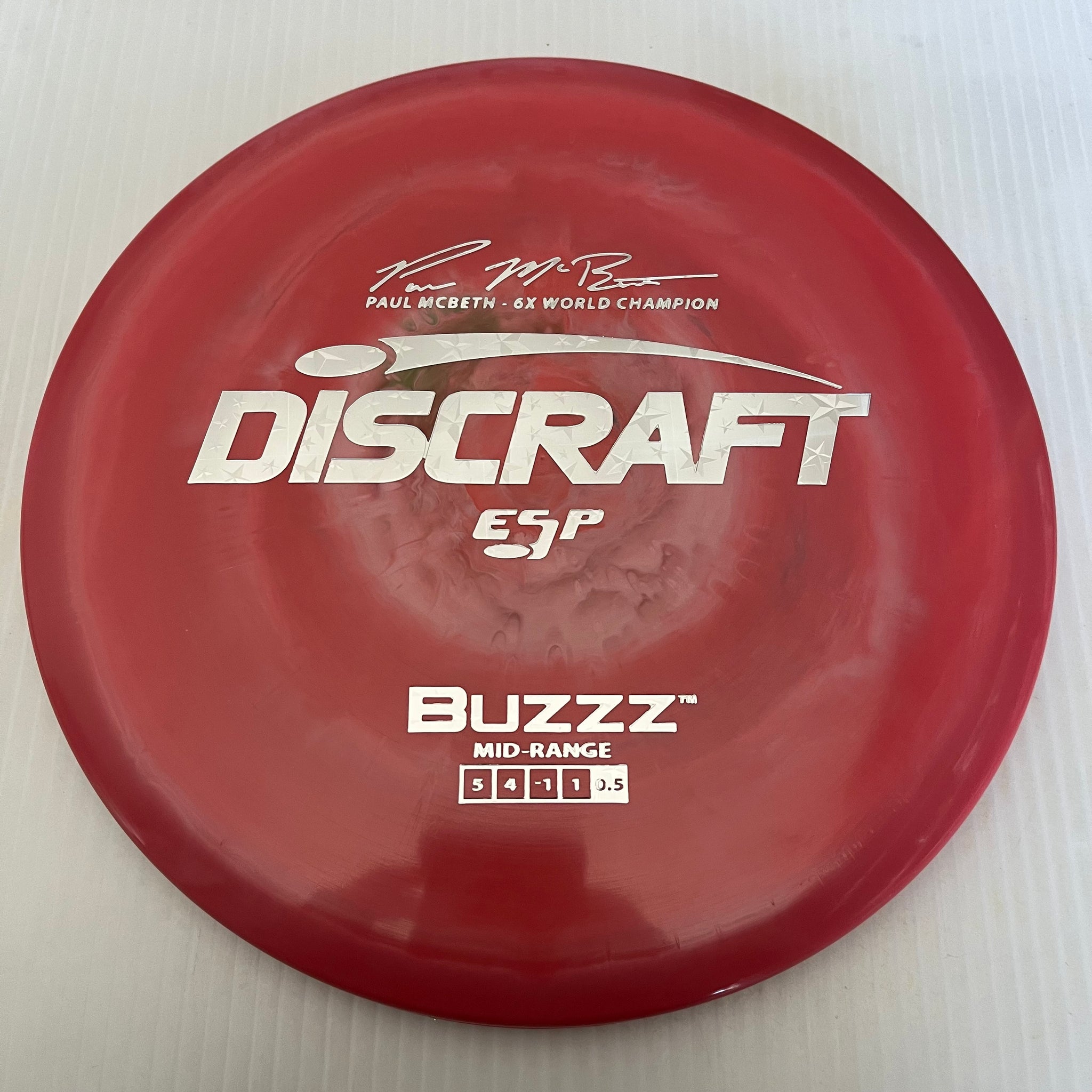 Discraft 6x Paul McBeth ESP Buzzz 5/4/-1/1 (177+g)