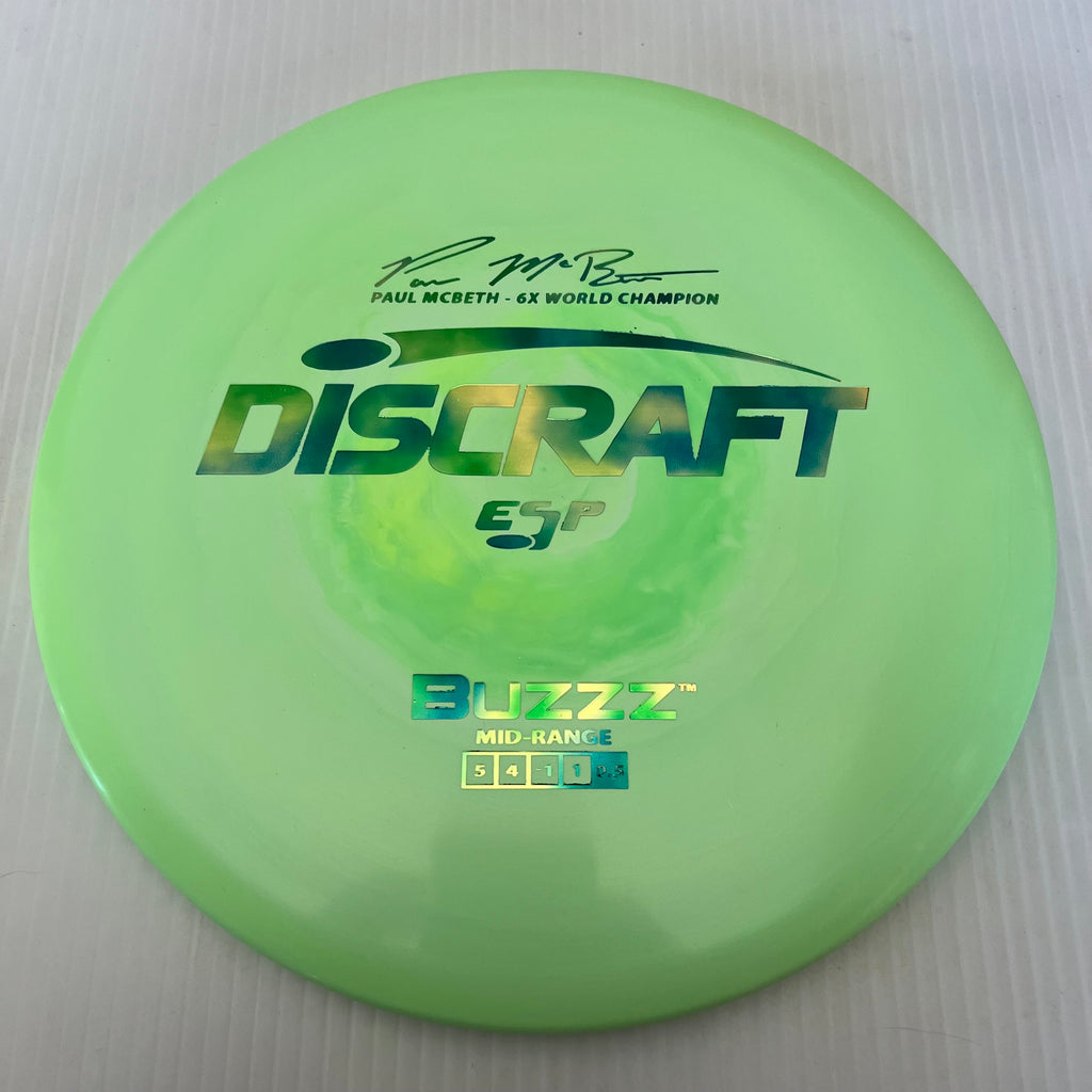 Discraft 6x Paul McBeth ESP Buzzz 5/4/-1/1 (Lightweights)