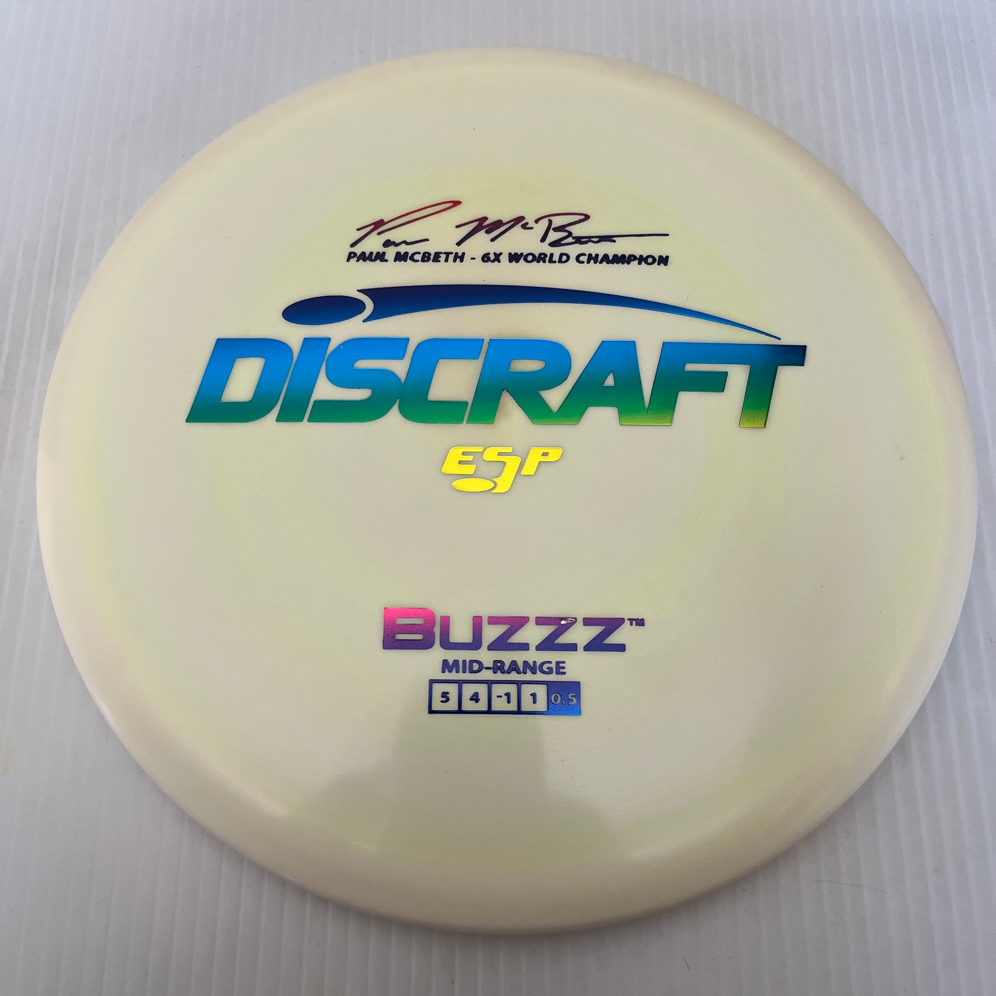 Discraft 6x Paul McBeth ESP Buzzz 5/4/-1/1 (Lightweights)