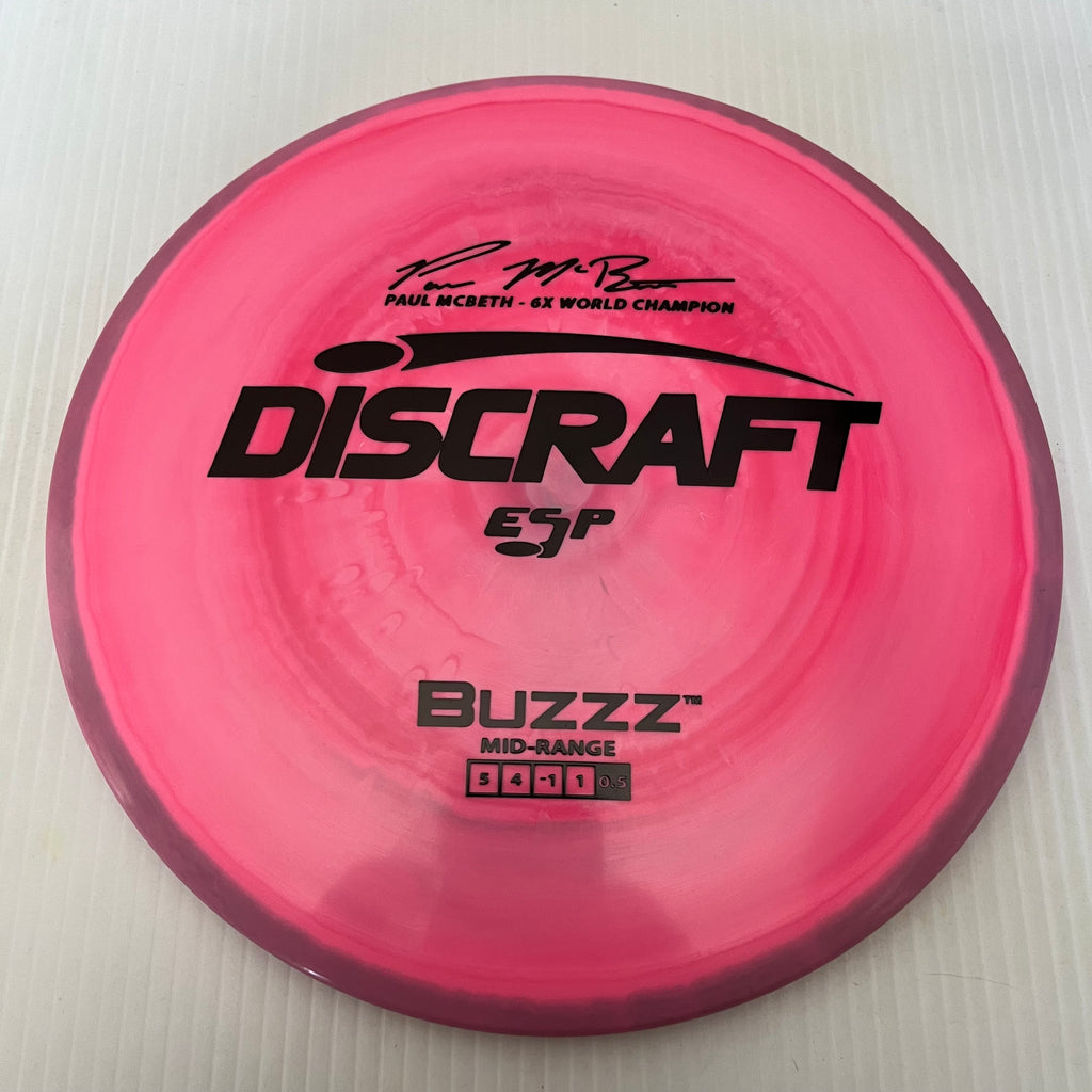 Discraft 6x Paul McBeth ESP Buzzz 5/4/-1/1 (Lightweights)
