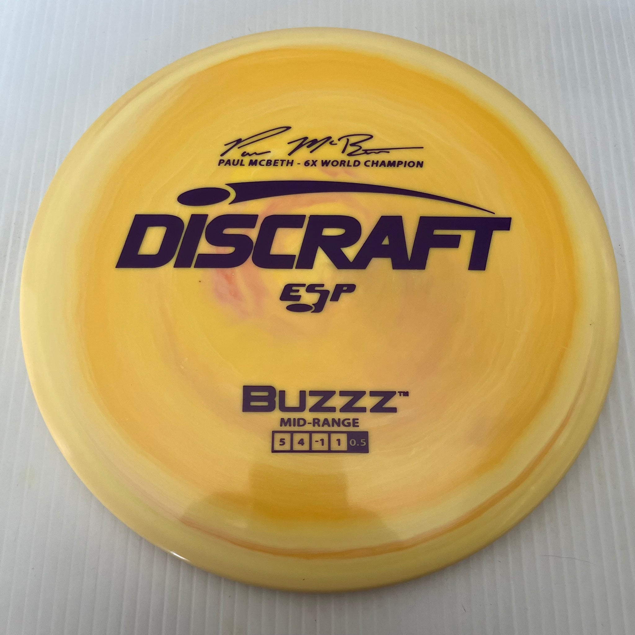 Discraft 6x Paul McBeth ESP Buzzz 5/4/-1/1 (Lightweights)