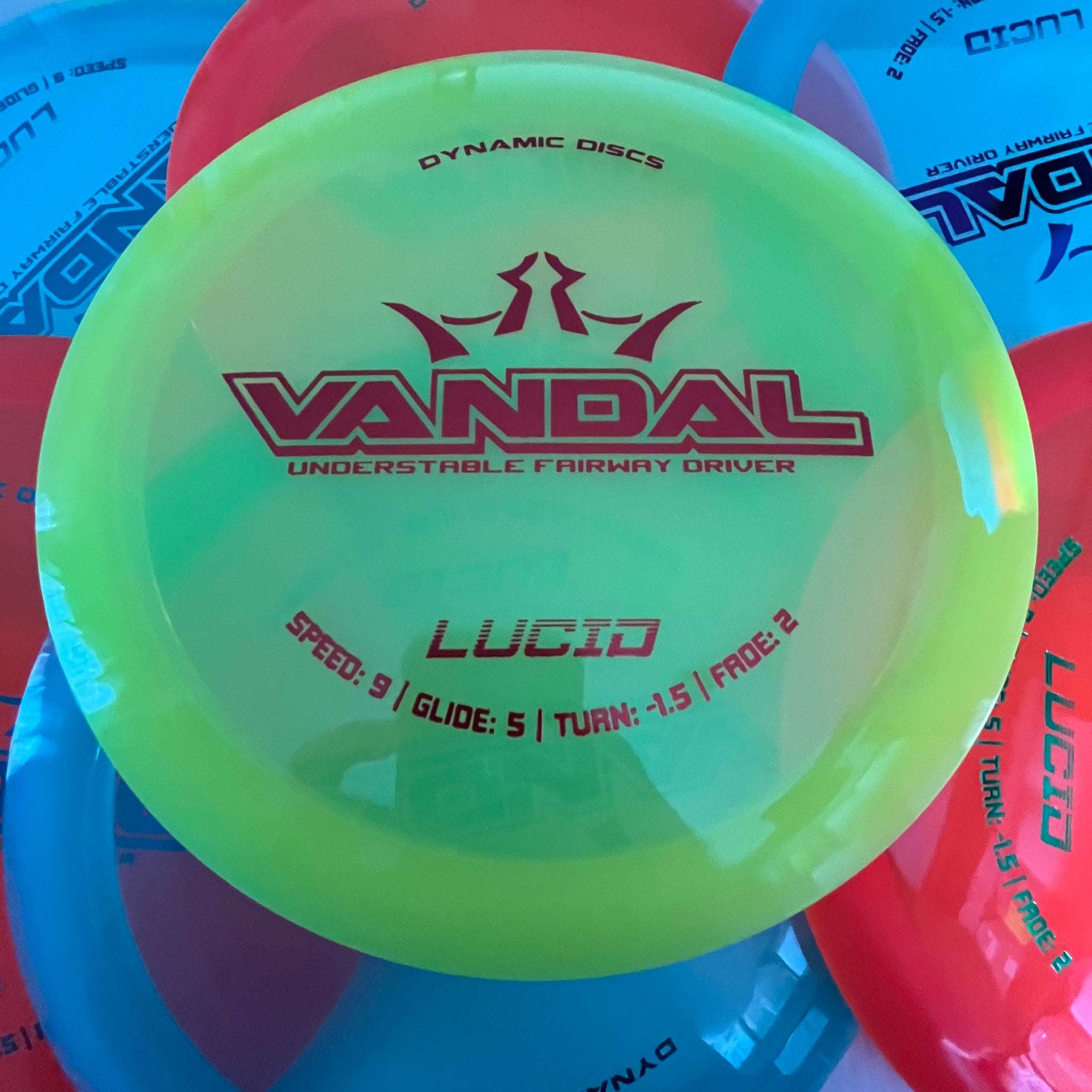 Dynamic Discs Lucid Vandal 9/5/-1.5/2