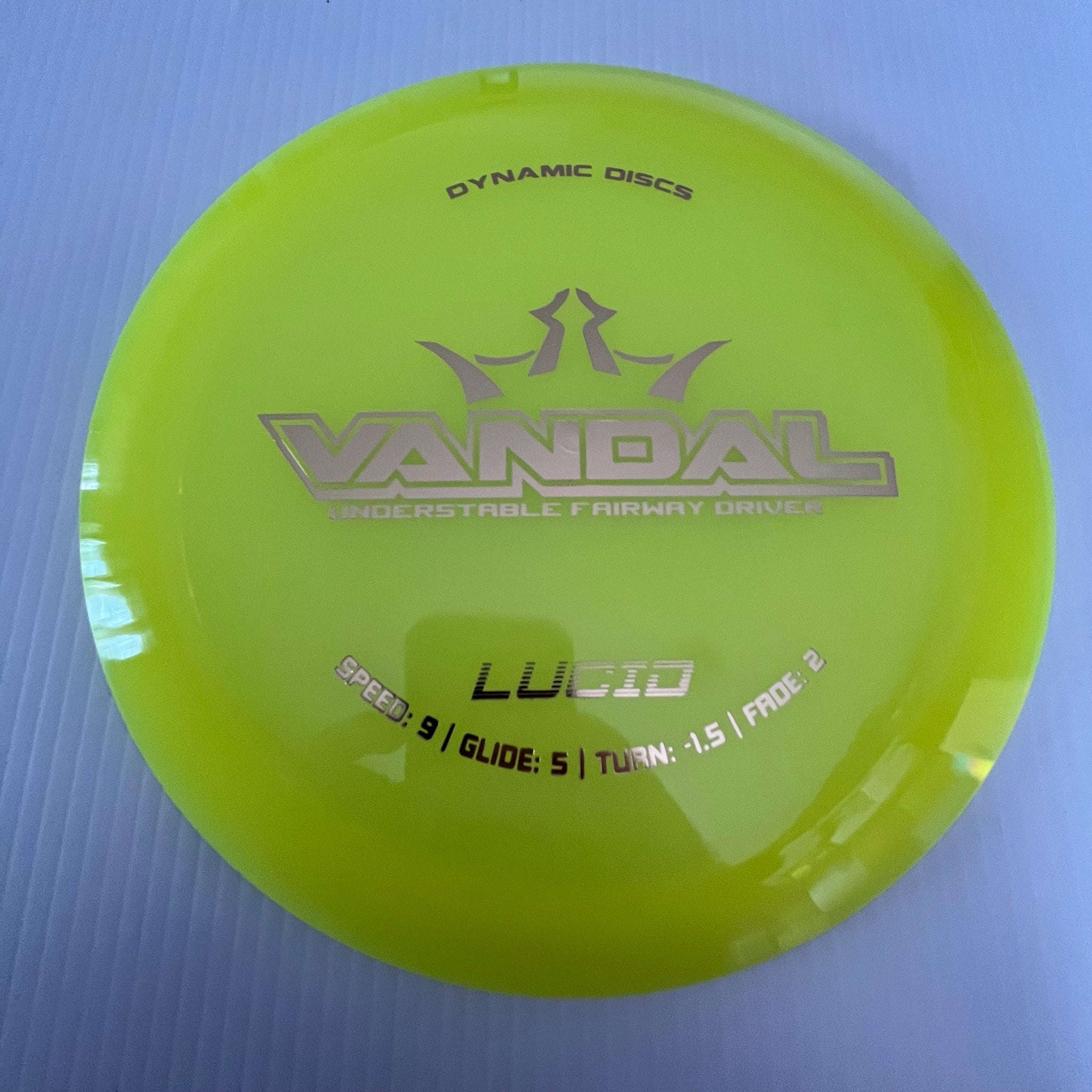 Dynamic Discs Lucid Vandal 9/5/-1.5/2