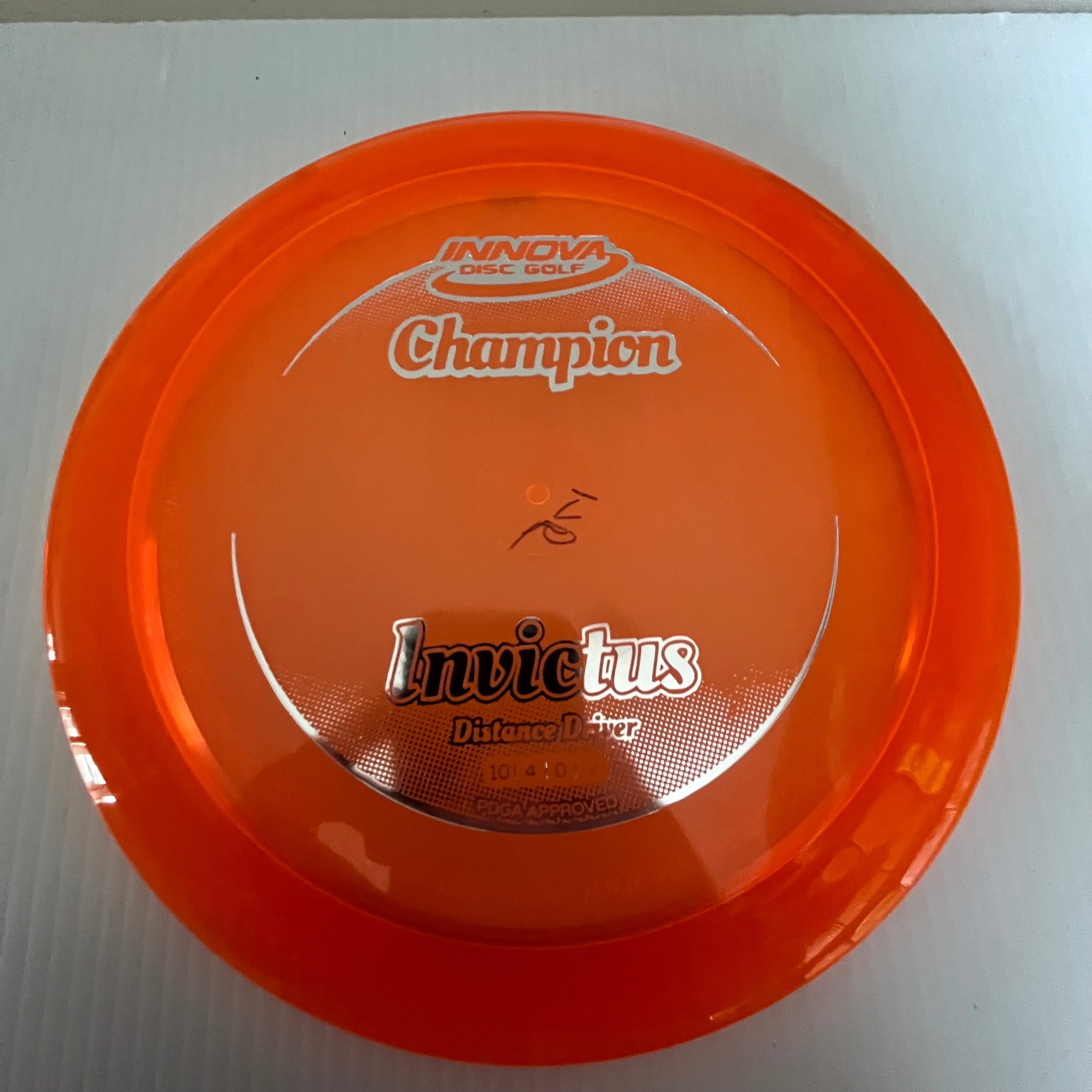 Innova Champion Invictus 10/4/0/3