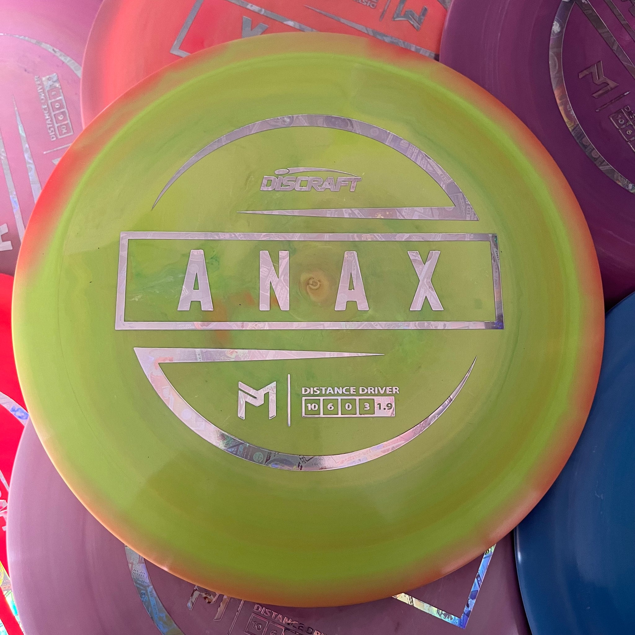 Discraft Paul McBeth Signature ESP Anax 10/6/0/3 ($$$ Money Stamps!)