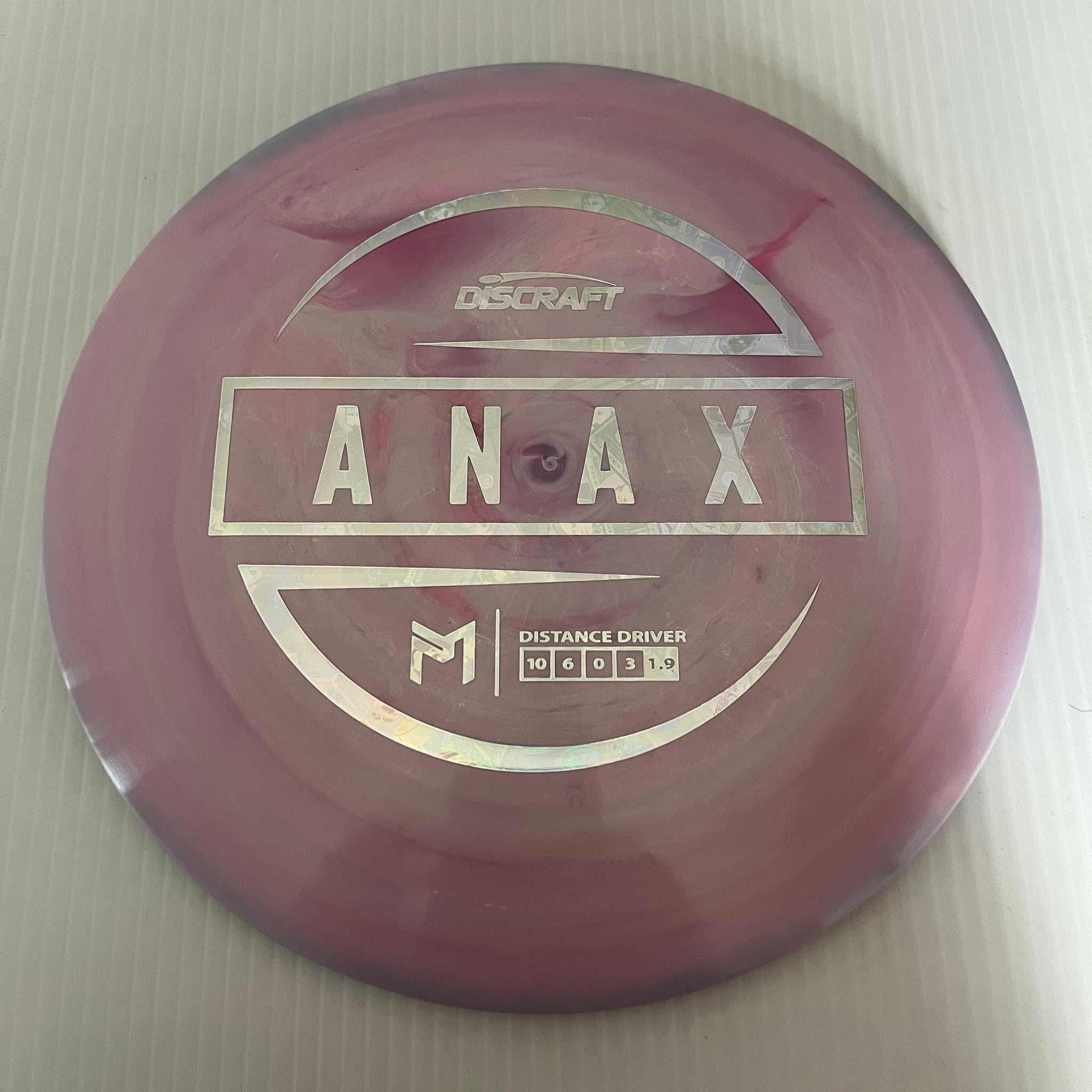 Discraft Paul McBeth Signature ESP Anax 10/6/0/3 ($$$ Money Stamps!)