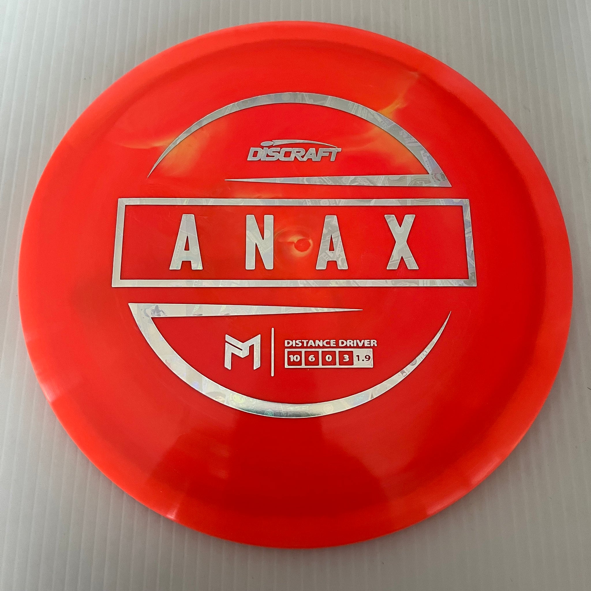 Discraft Paul McBeth Signature ESP Anax 10/6/0/3 ($$$ Money Stamps!)