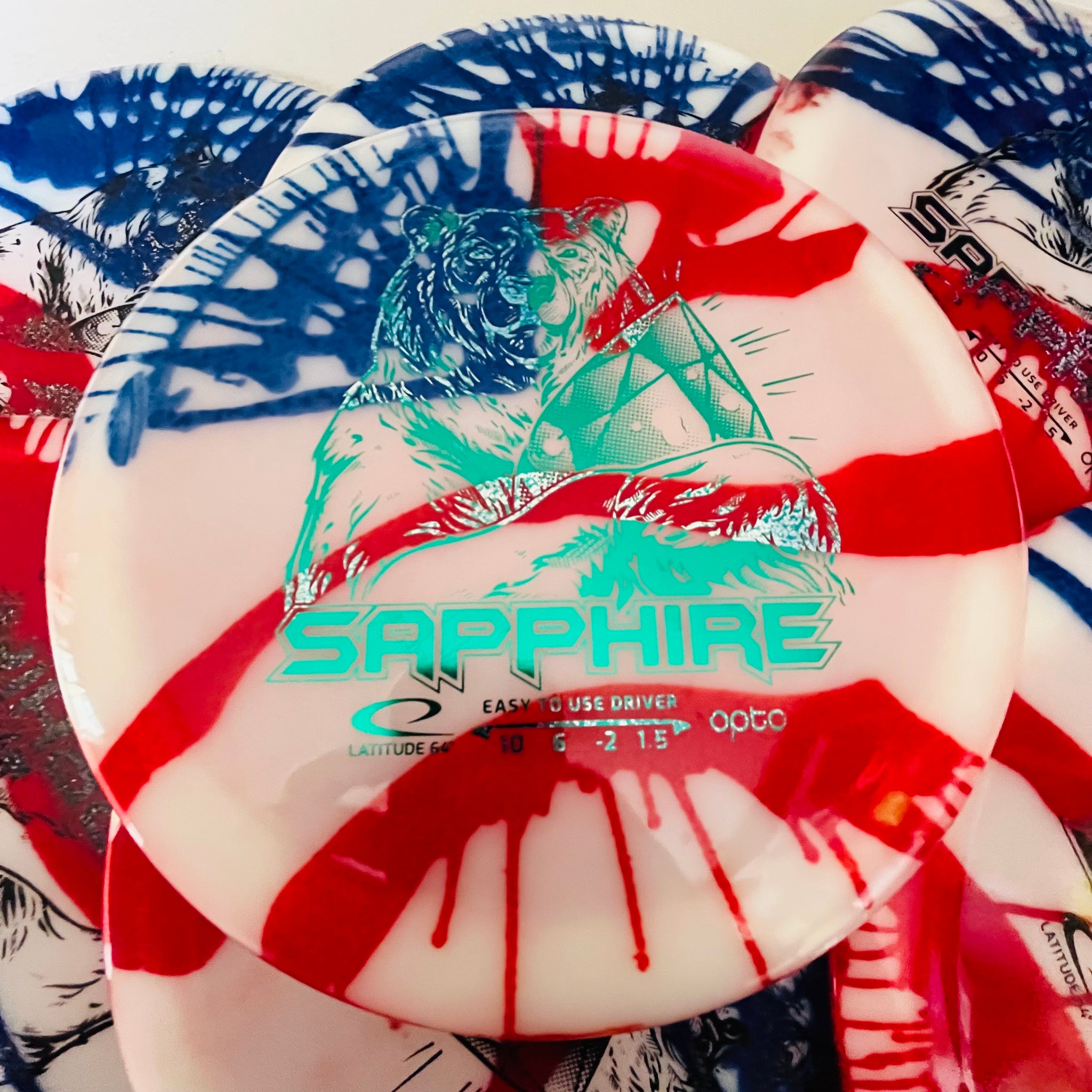 Latitude 64° MyDye American Flag Opto Sapphire 10/6/-2/1.5